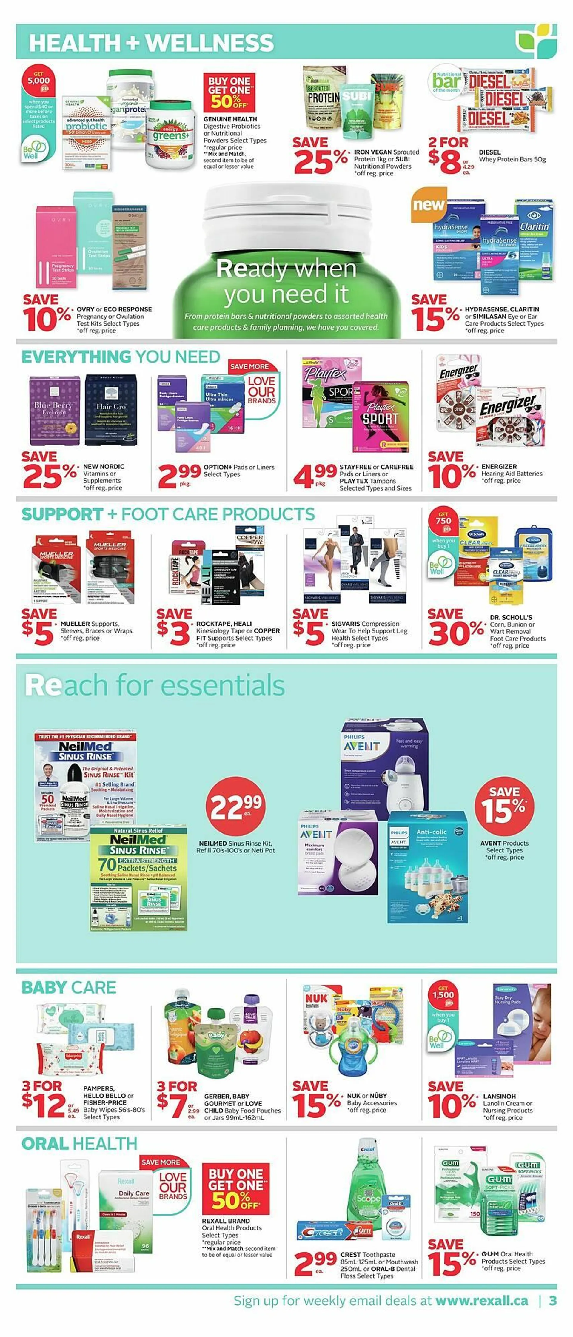 Rexall flyer from July 26 to August 2 2024 - flyer page 7