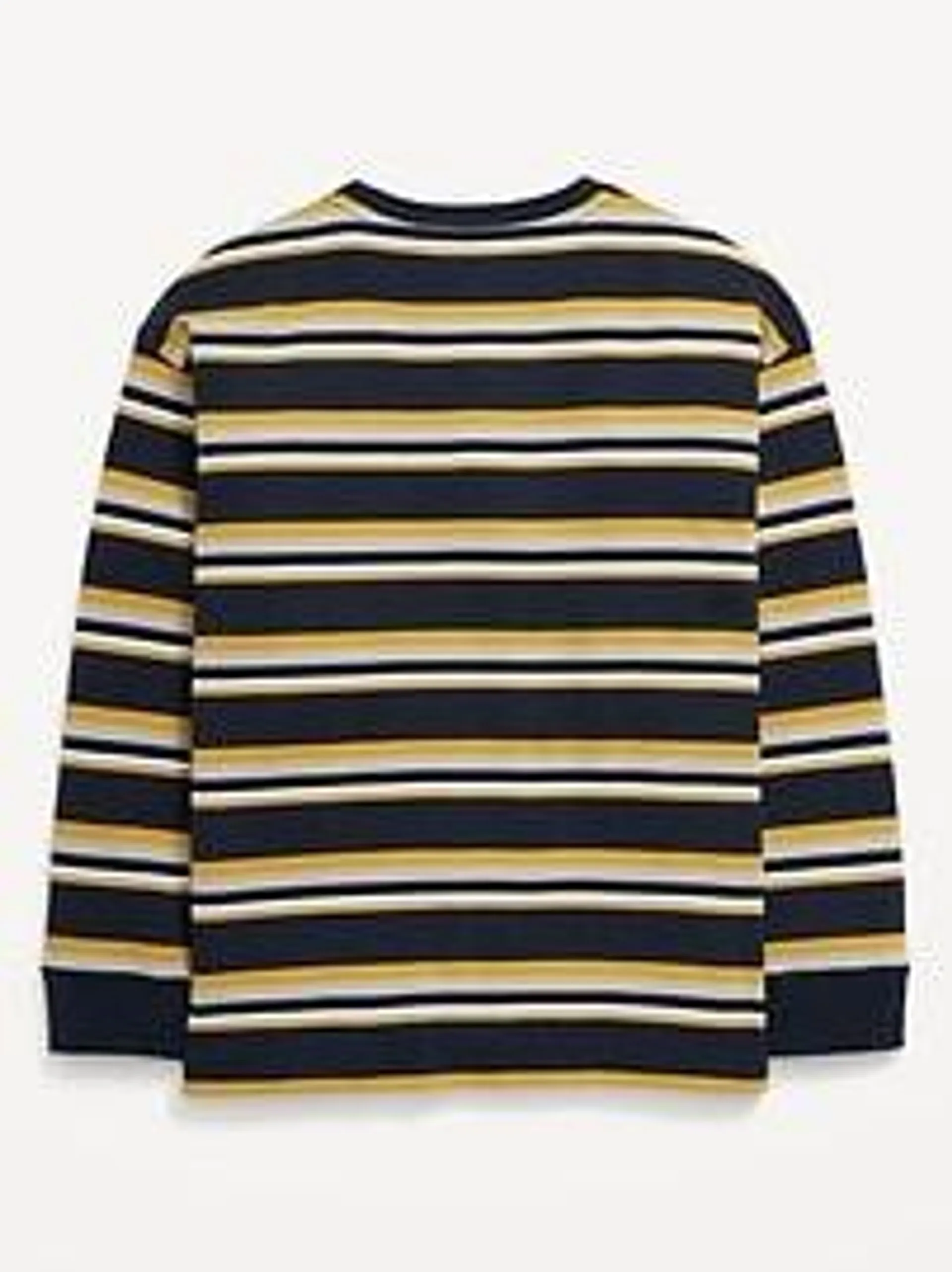 Oversized Long-Sleeve Pocket T-Shirt for Boys