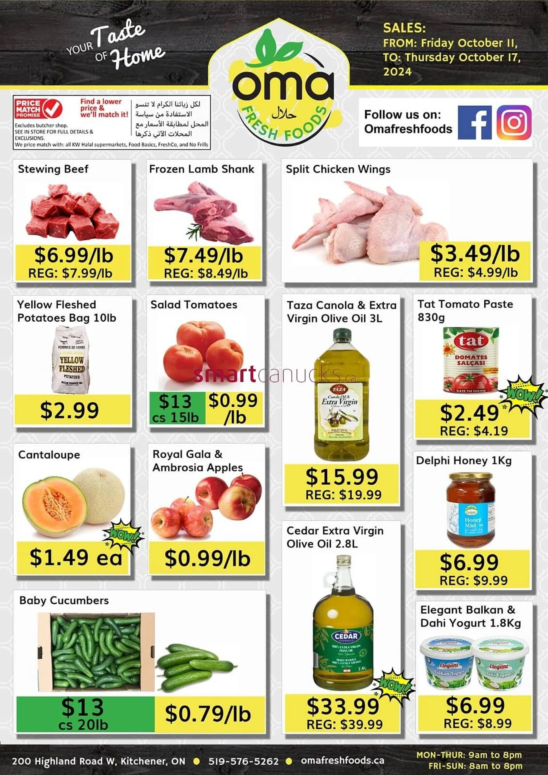 Oma Fresh Foods flyer - 1