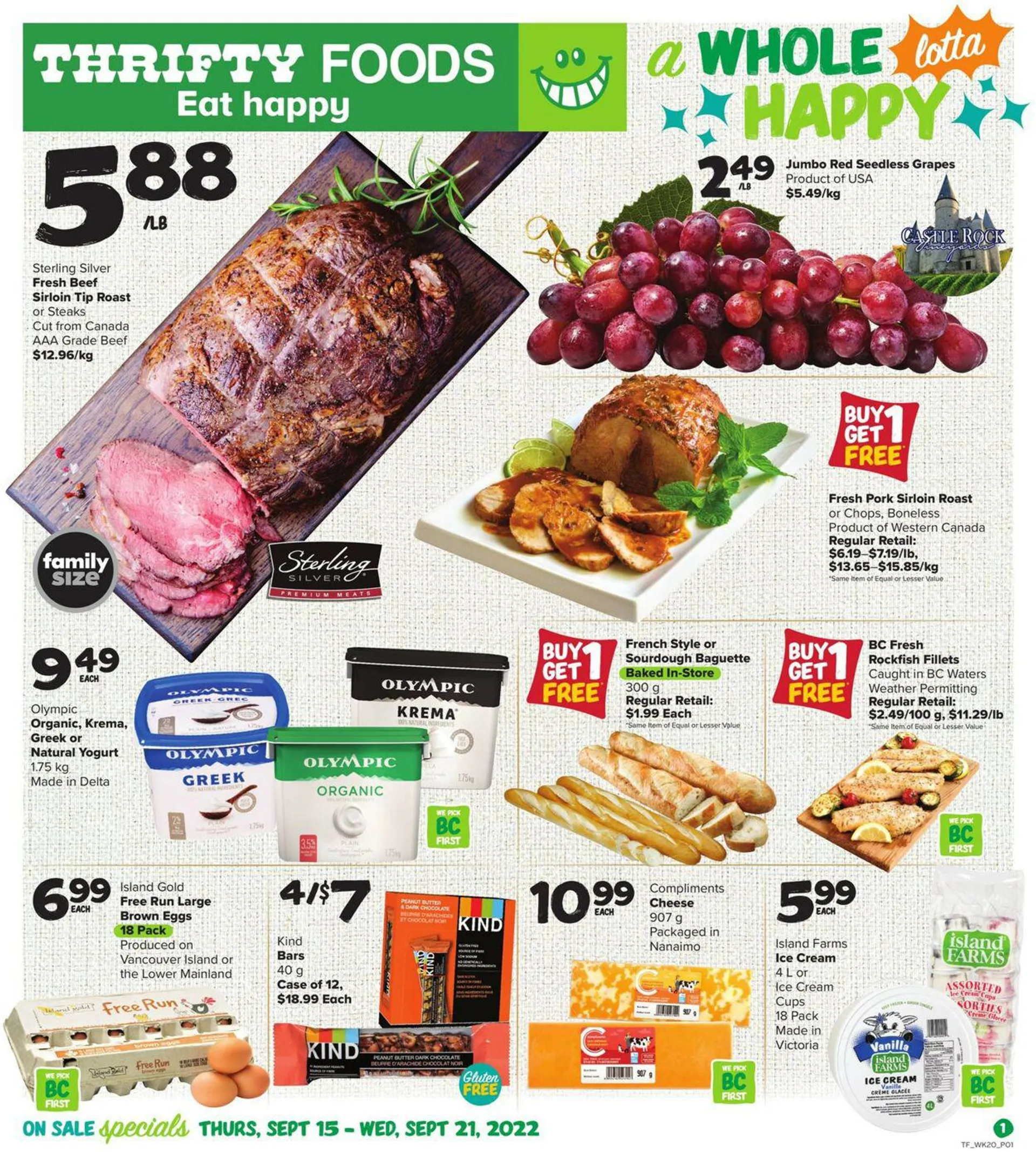 Thrifty Foods Current flyer - 1