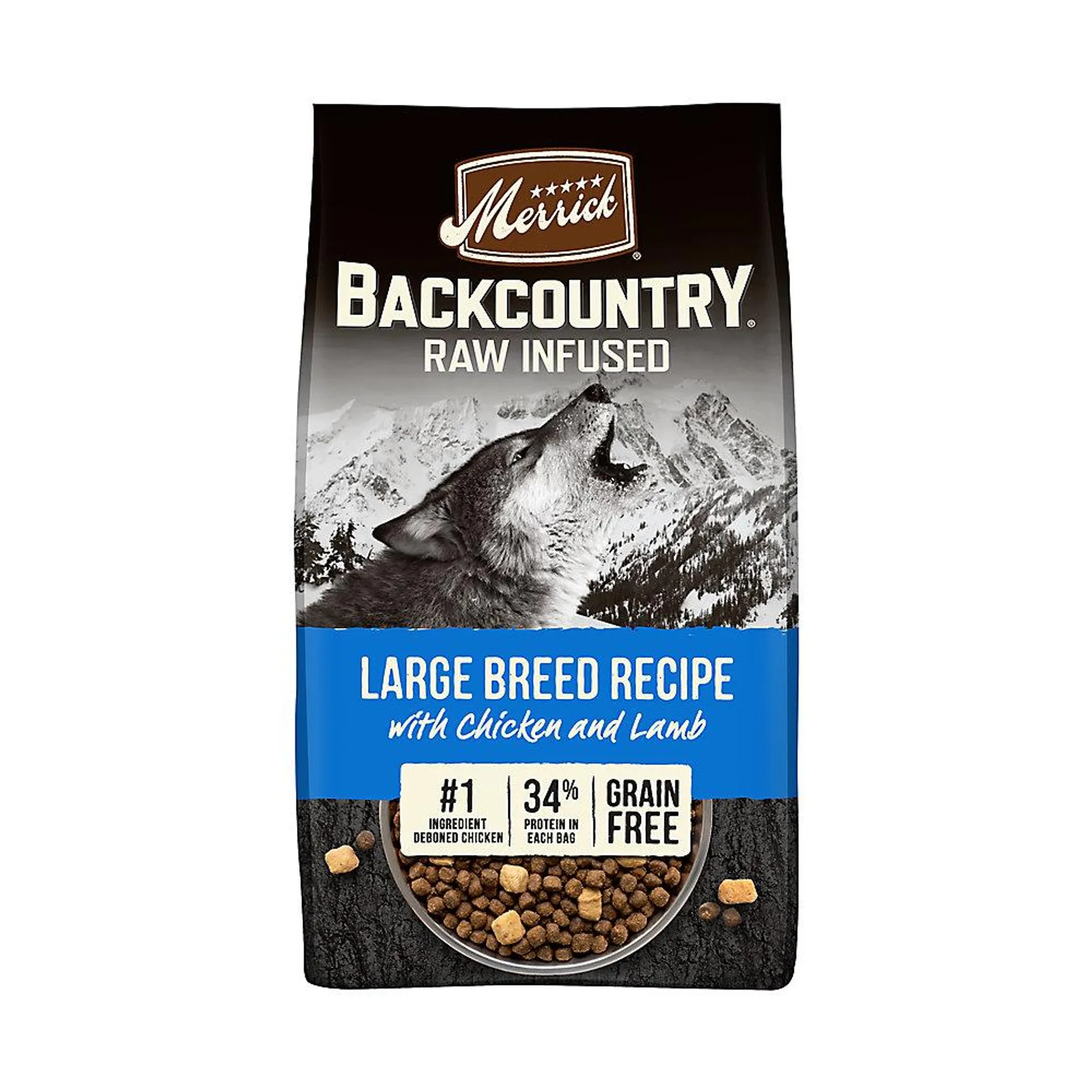 Merrick® Backcountry® Large Breed Adult Dry Dog Food - Chicken, Corn Free, Wheat Free