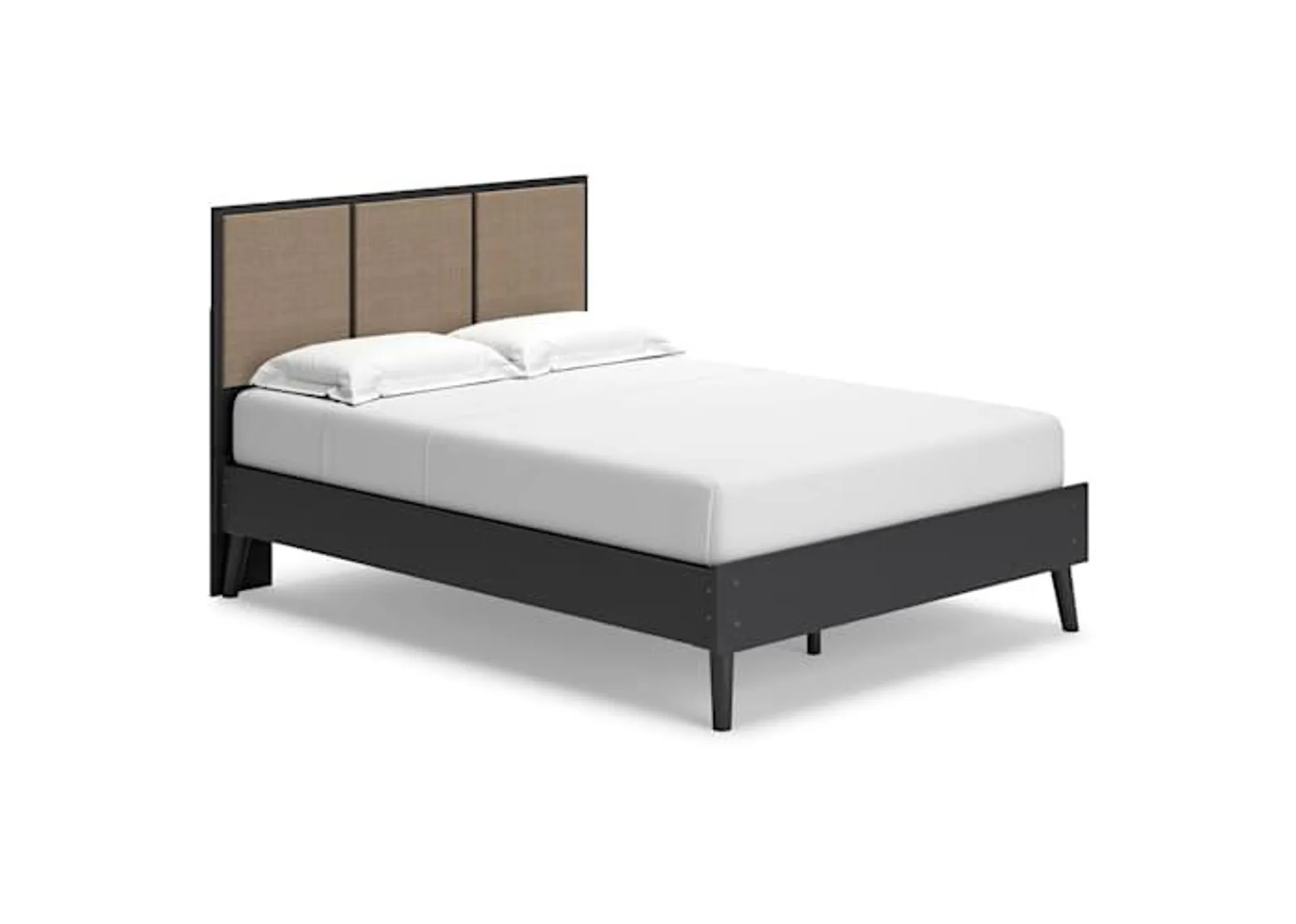 Charlang Full Platform Bed - Two-tone