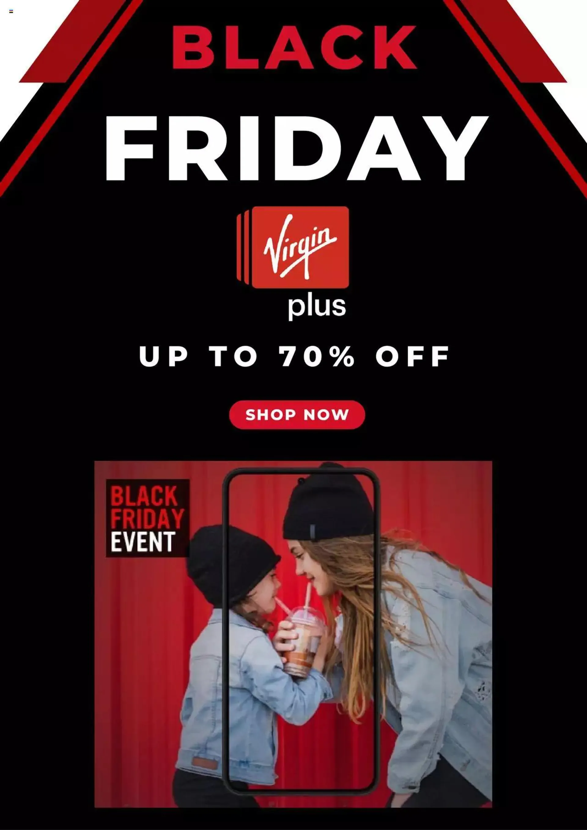 Virgin Plus - Black Friday - 0