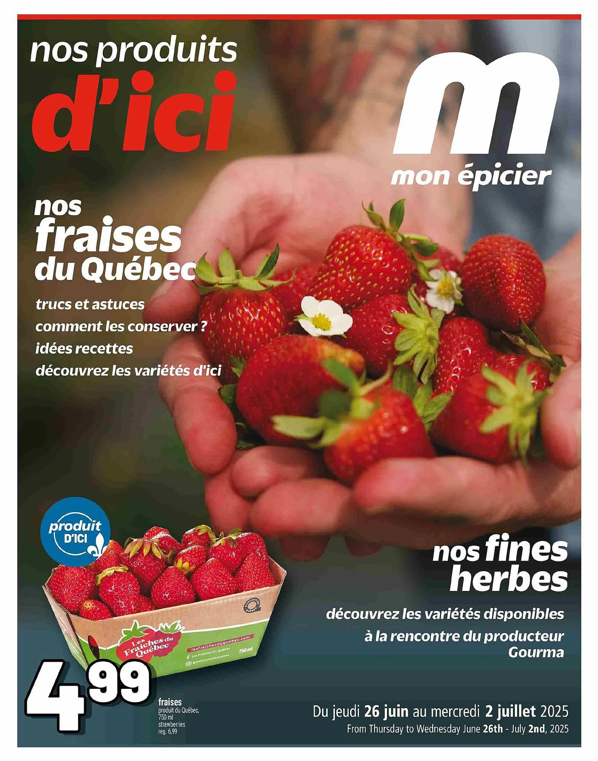 Metro flyer from June 26 to July 2 2025 - flyer page 1