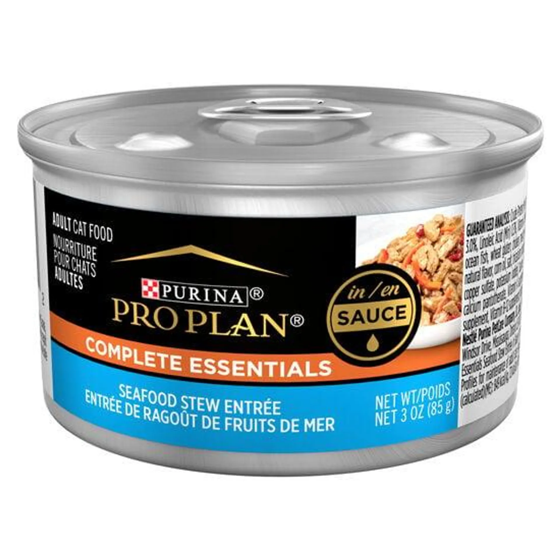 Complete Essentials Seafood Stew Entrée for Adult Cats, 85 g