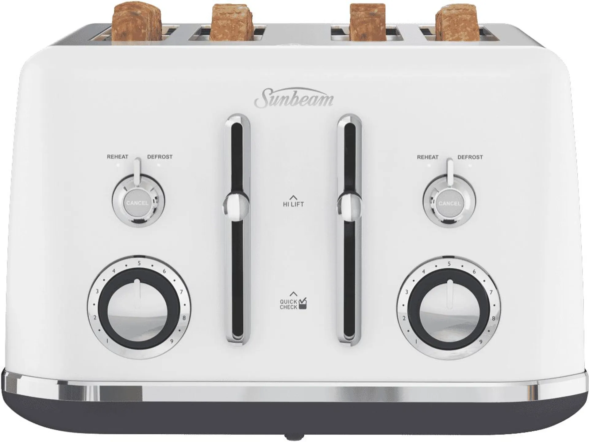 Sunbeam Alinea Collection 4 Slice Toaster - White