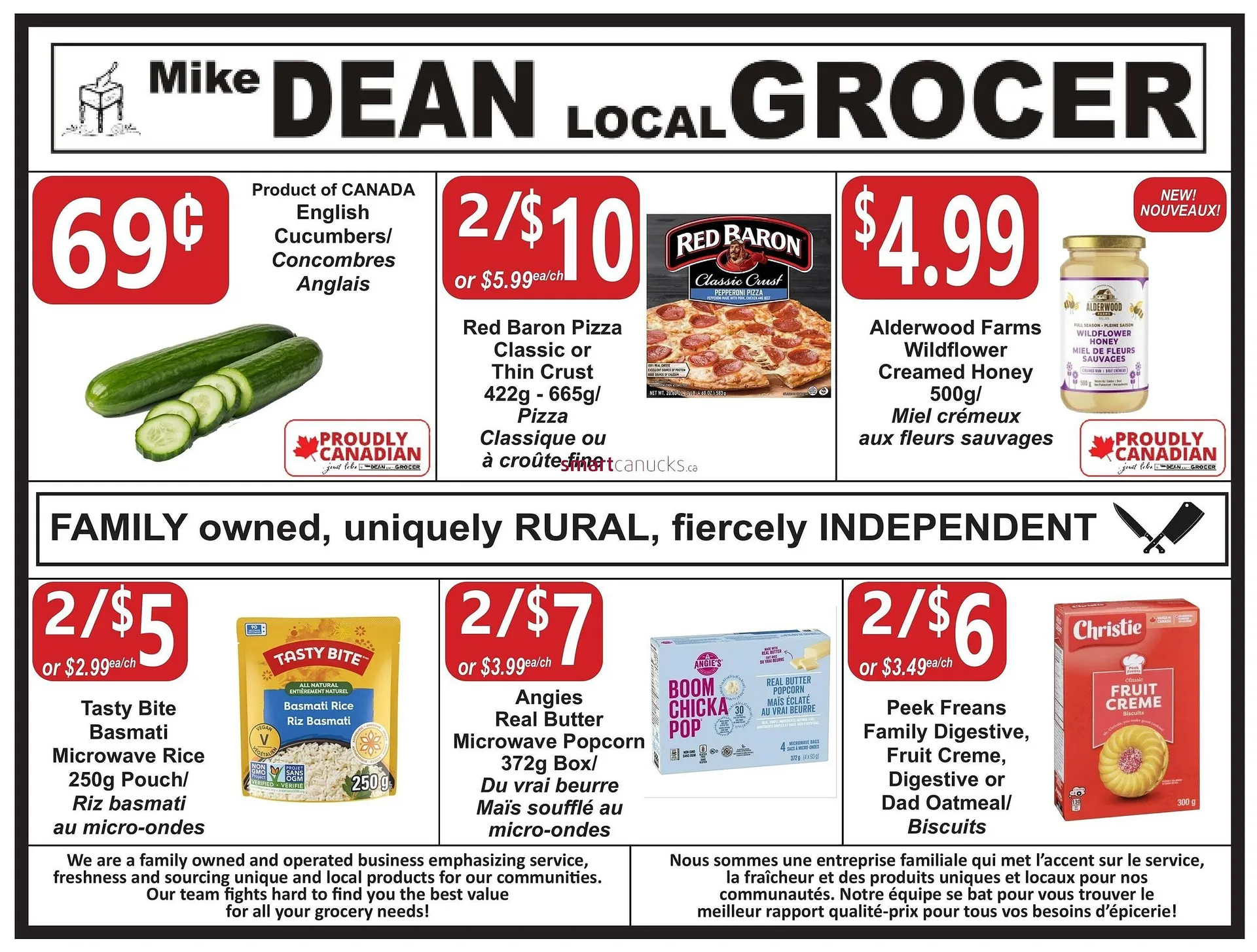 Mike Deans Super Food flyer - 1