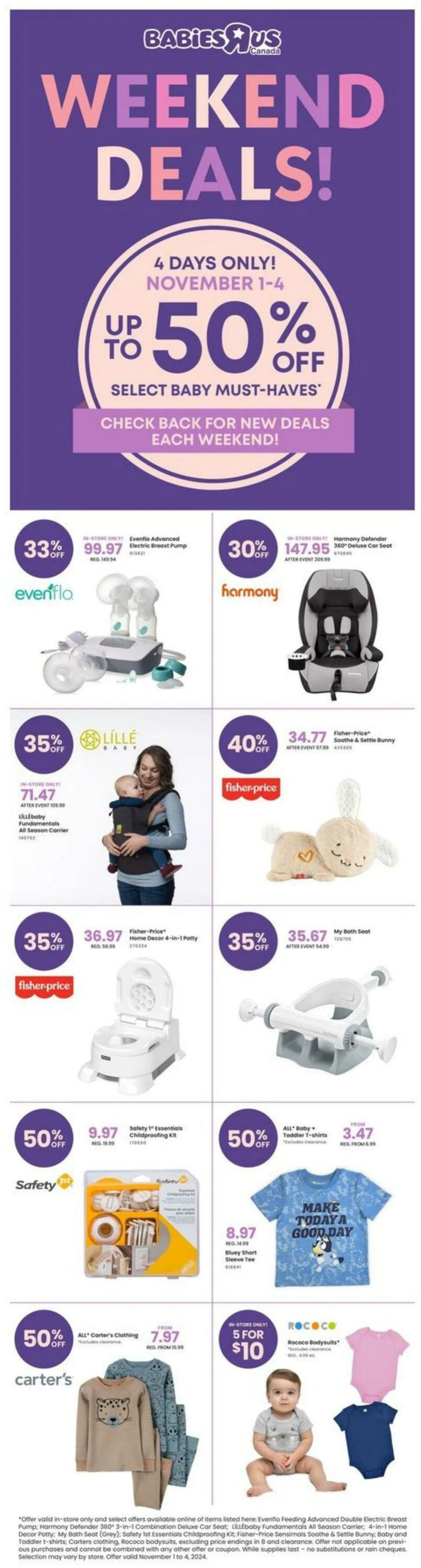 BabiesRUs Current flyer - 1