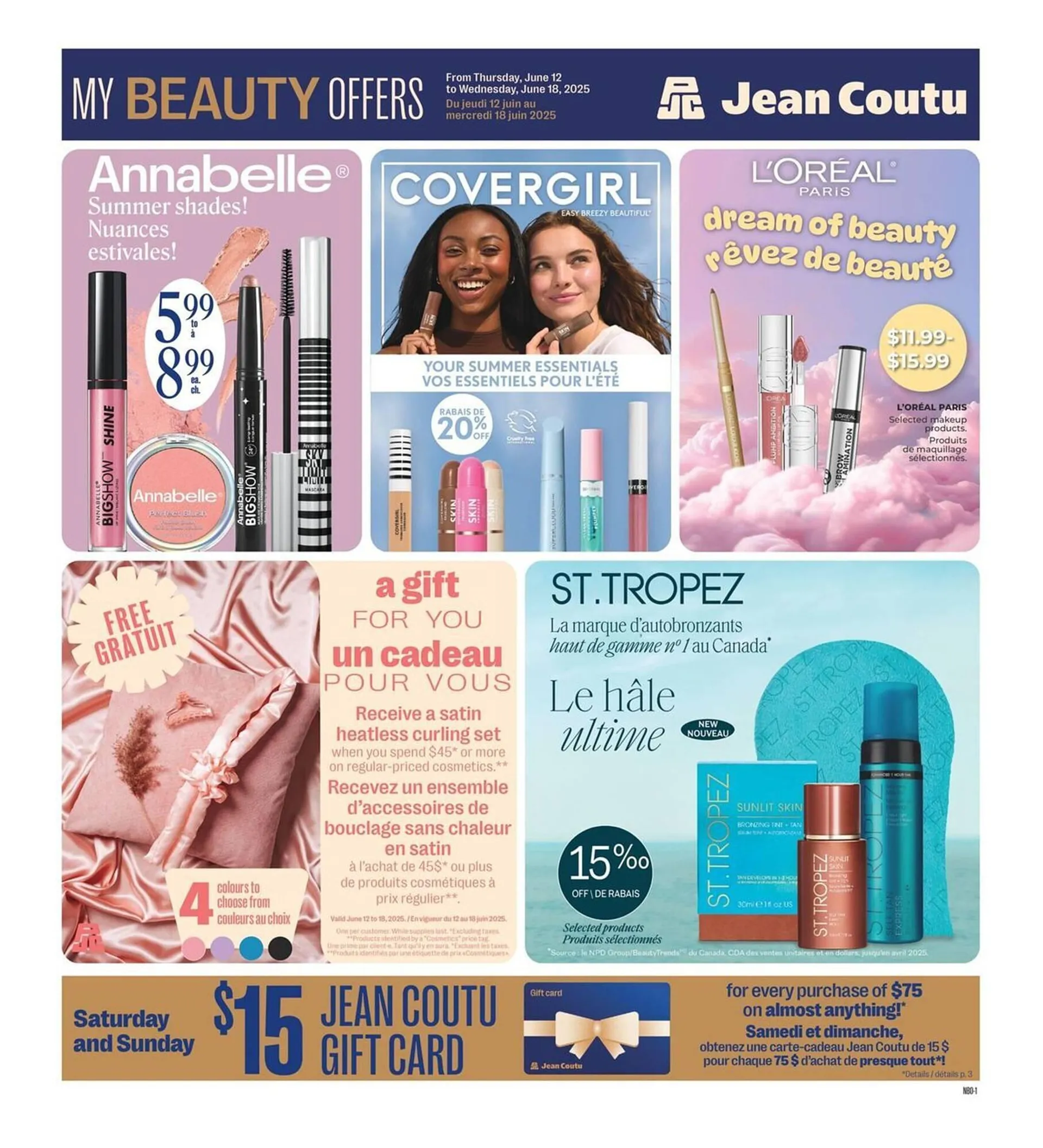 Jean Coutu flyer from June 12 to June 18 2025 - flyer page 1