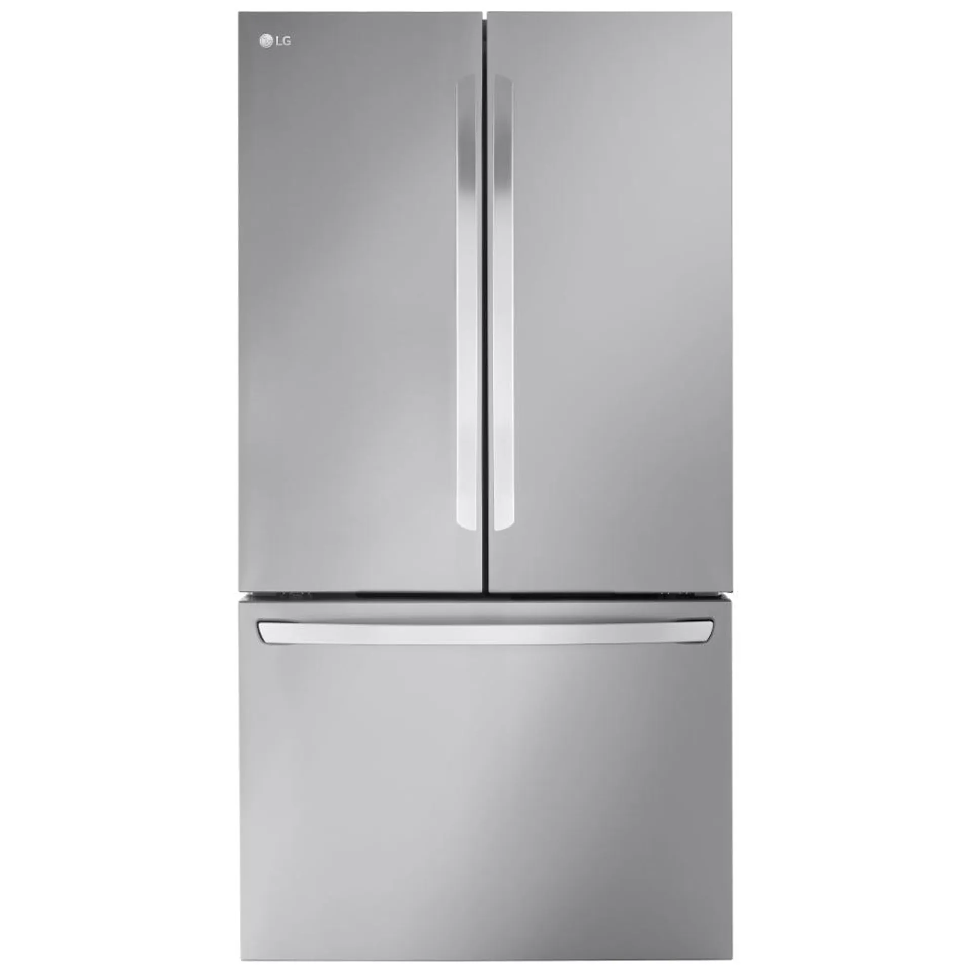 LG LRFLC2706S French Door Refrigerator, 36 inch Width, ENERGY STAR Certified, Counter Depth, 27 cu. ft. Capacity, Stainless Steel colour Air Filter,Door Cooling+, Cool Guard