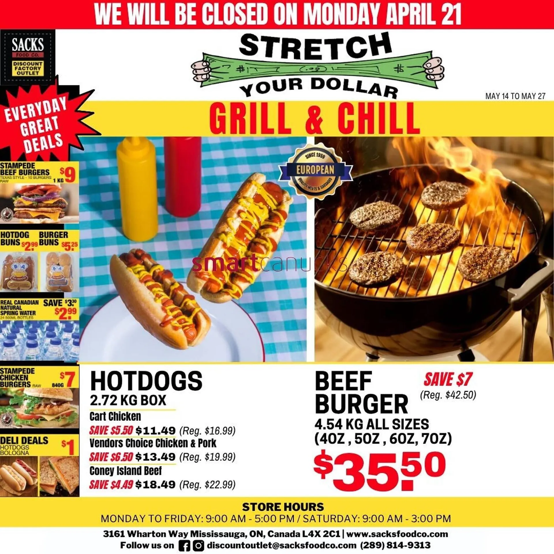 Sacks Food Co. flyer - 1