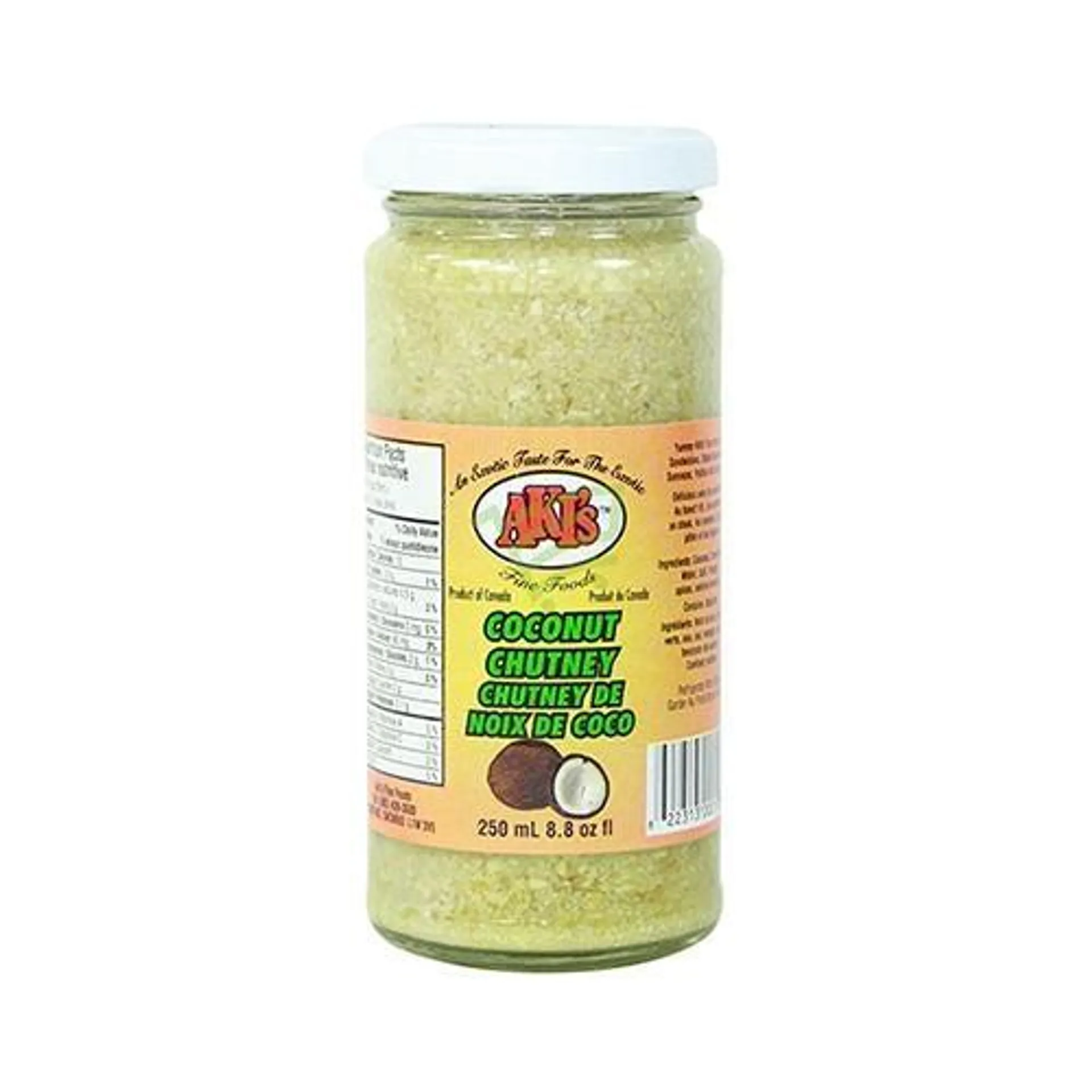 Akis Coconut Chutney 250ml