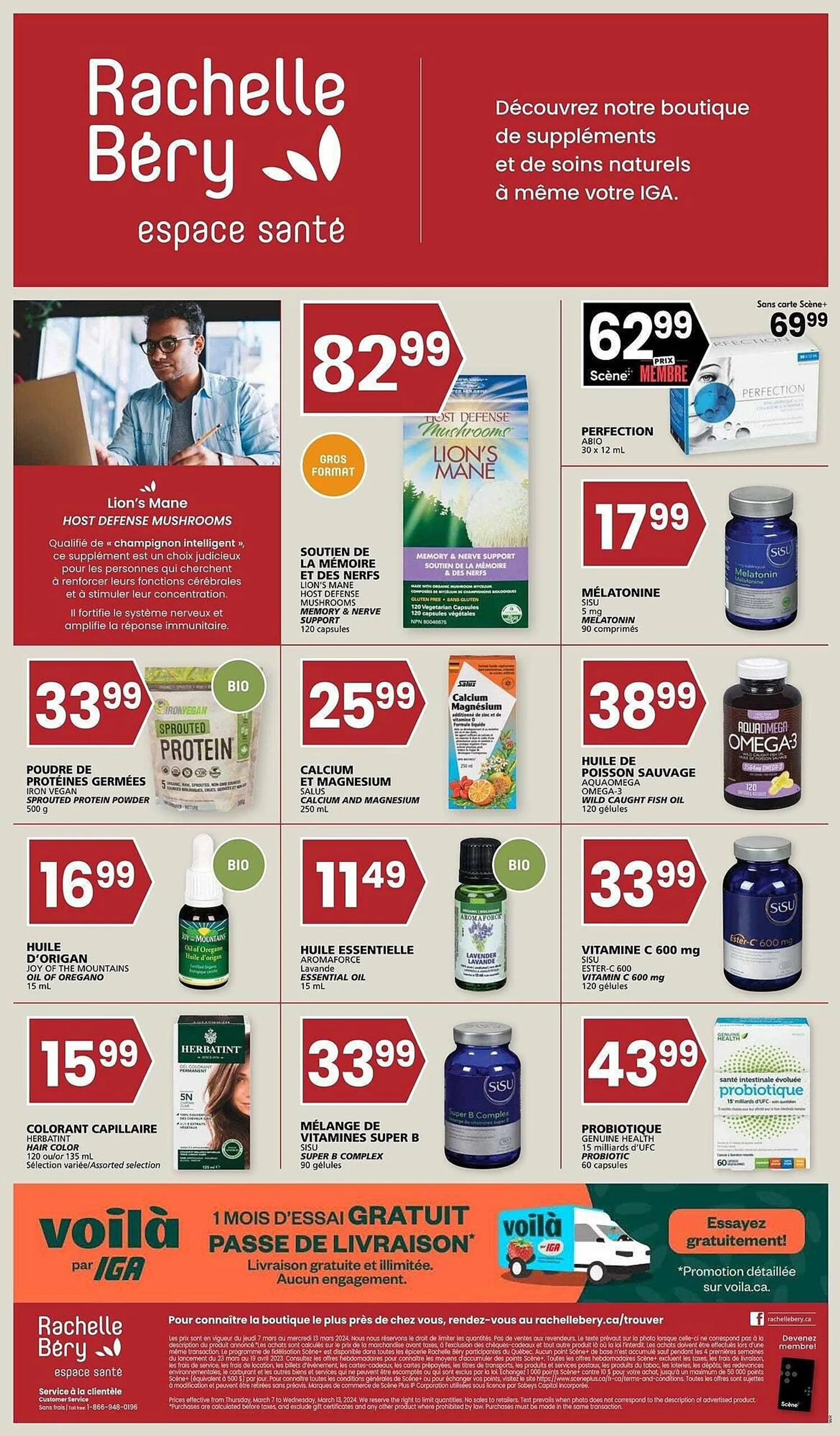 Rachelle-Bery Pharmacy flyer from March 7 to March 14 2024 - flyer page 
