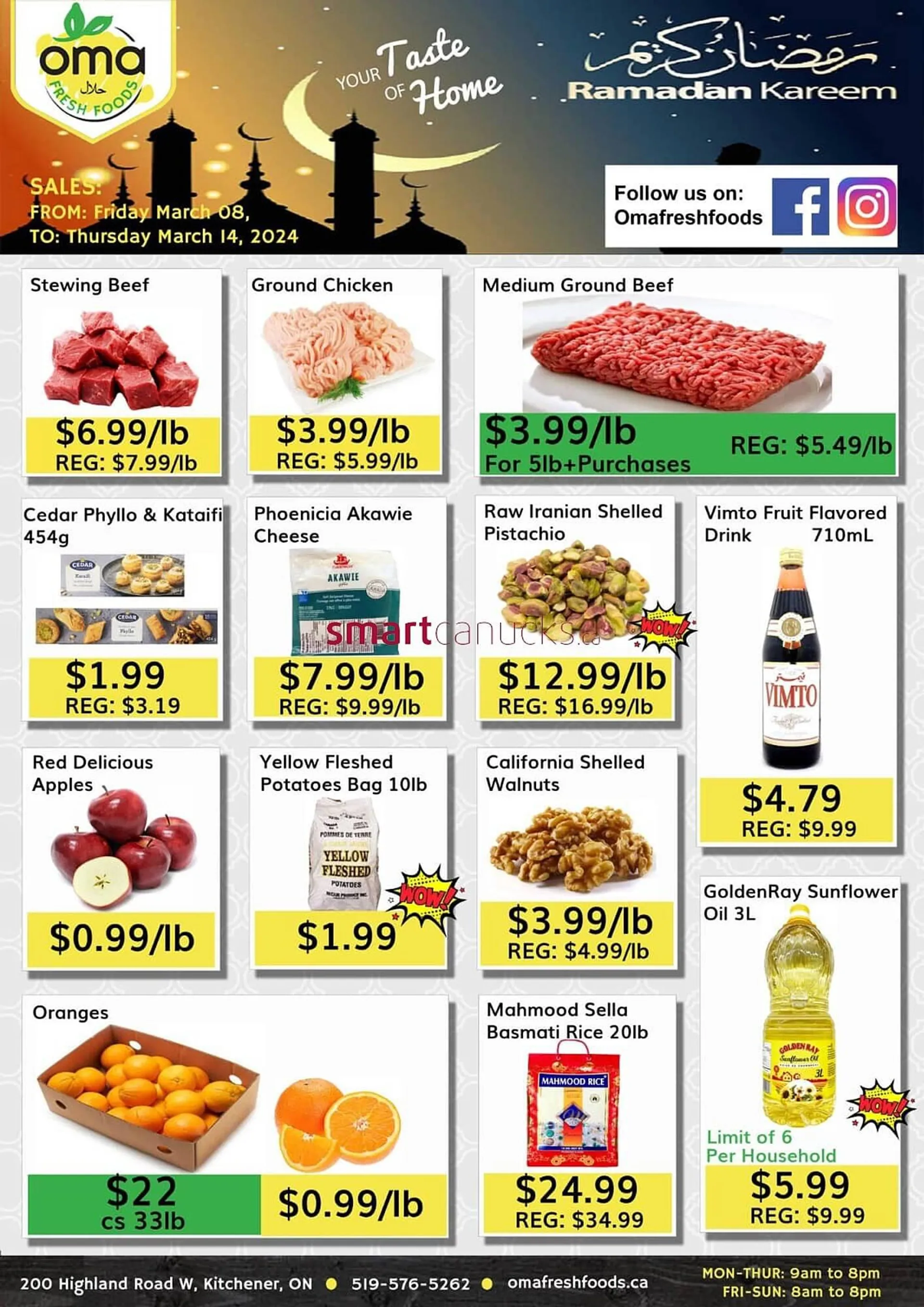 Oma Fresh Foods flyer from March 8 to March 14 2024 - flyer page 