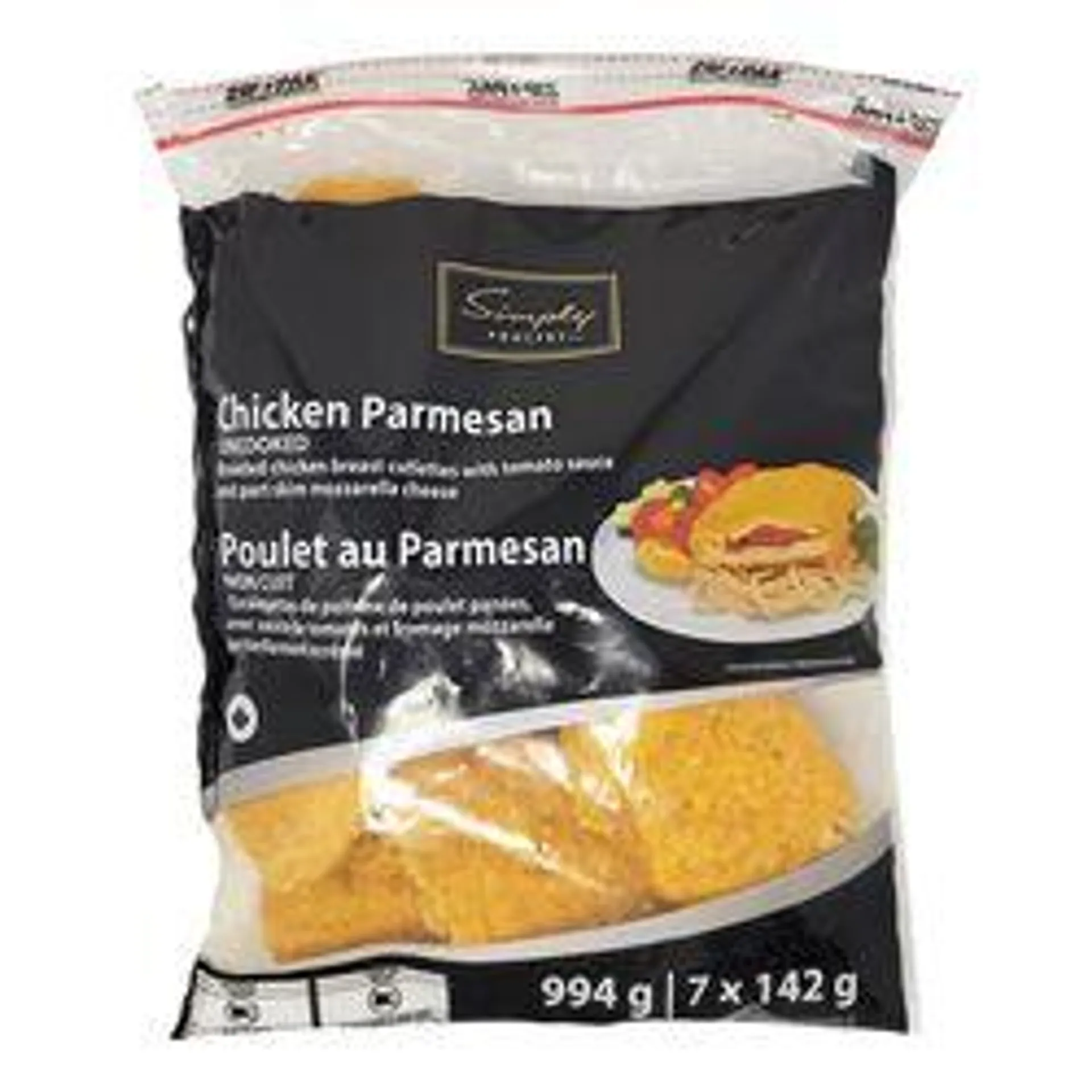 Parmesan Flavoured Frozen Chicken