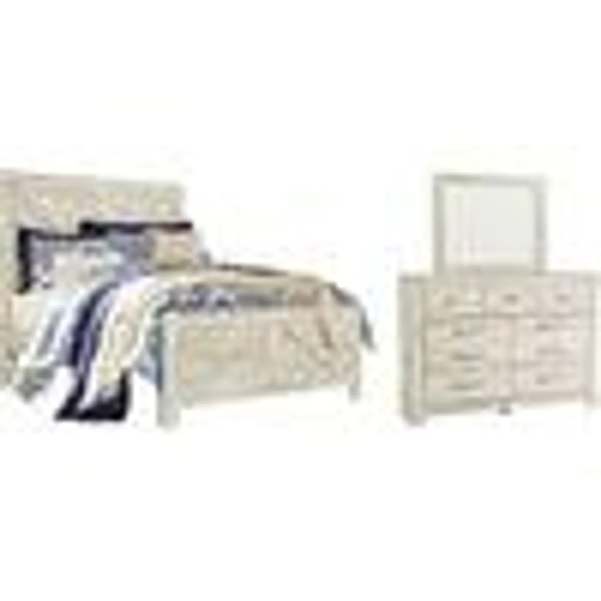 Bellaby 5 Piece Bedroom Package - White Wash