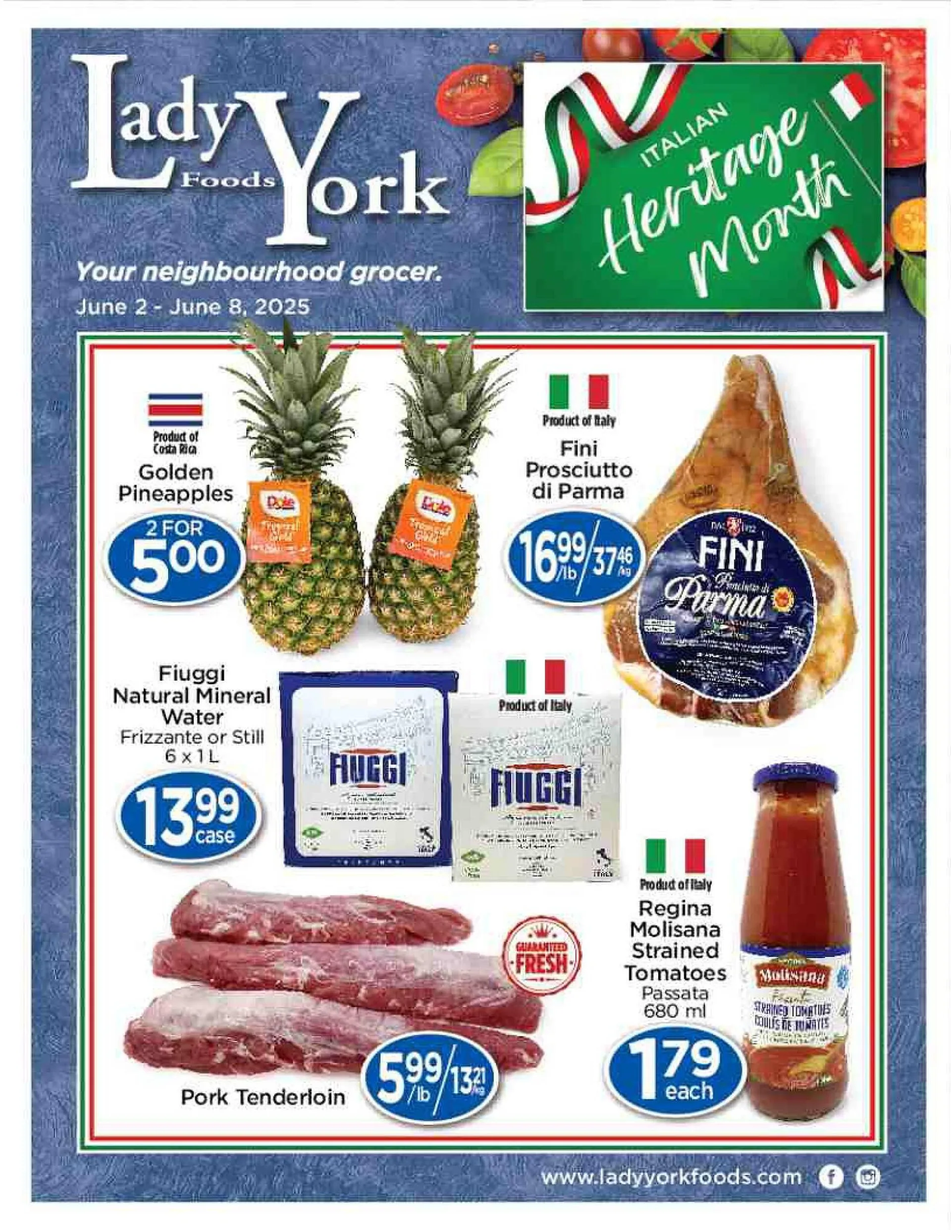 Lady York flyer from June 2 to June 8 2025 - flyer page 1