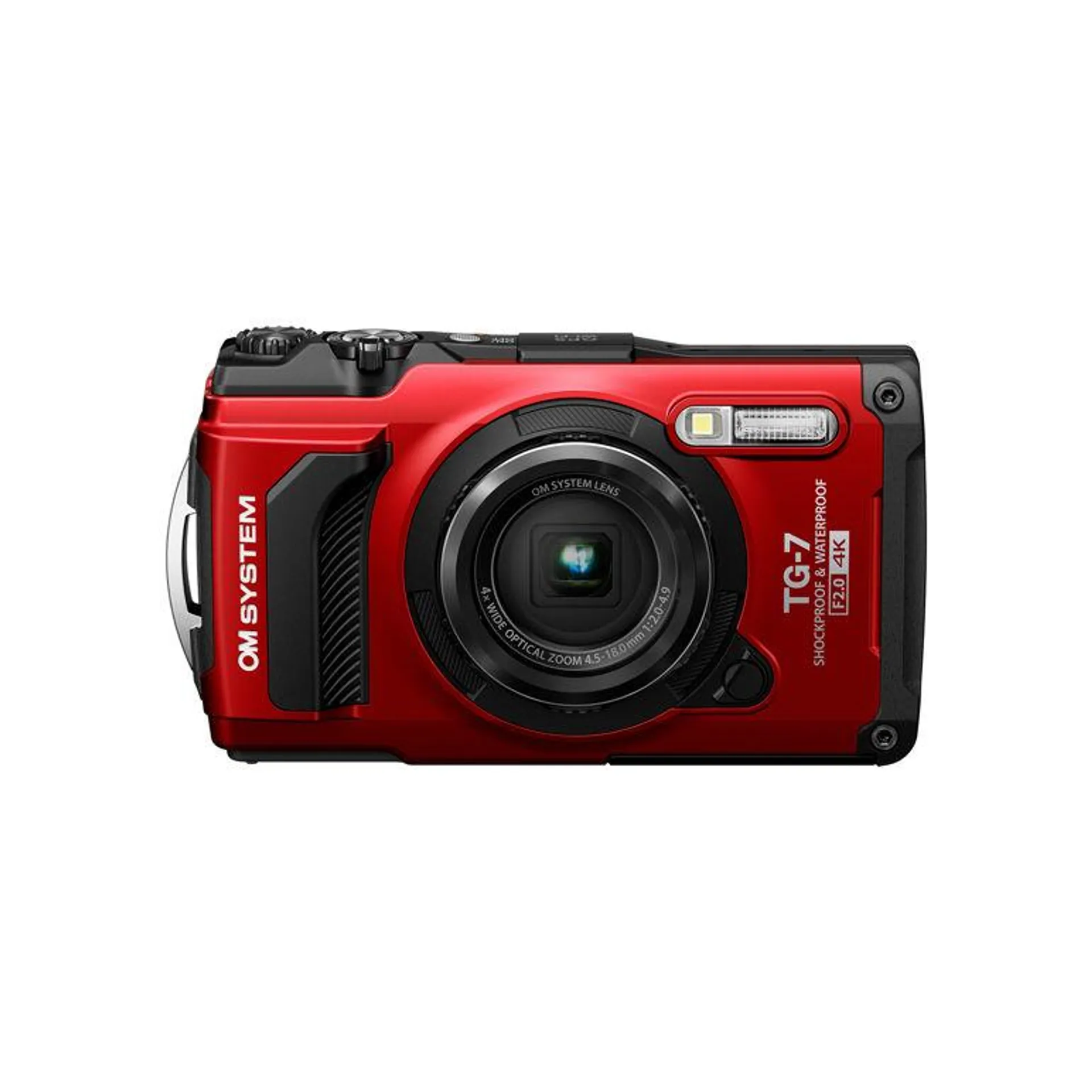 OM SYSTEM Tough TG-7 Camera Red