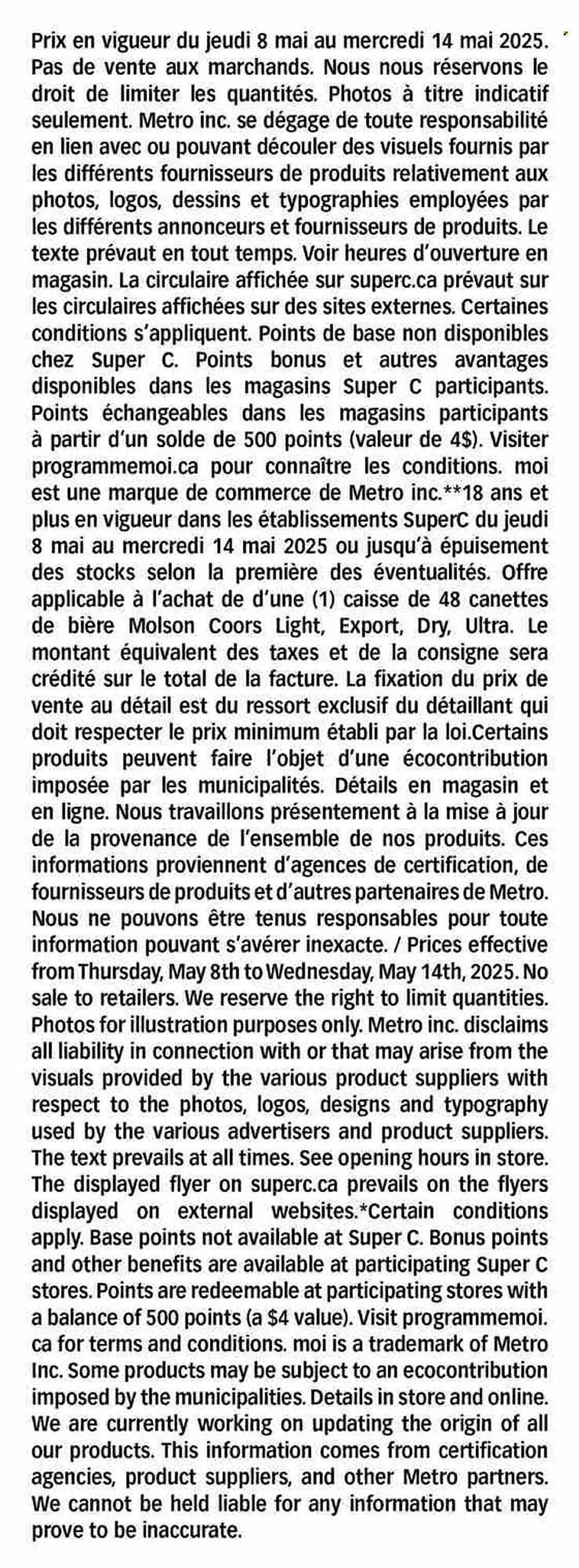Super C flyer from May 8 to May 14 2025 - flyer page 16