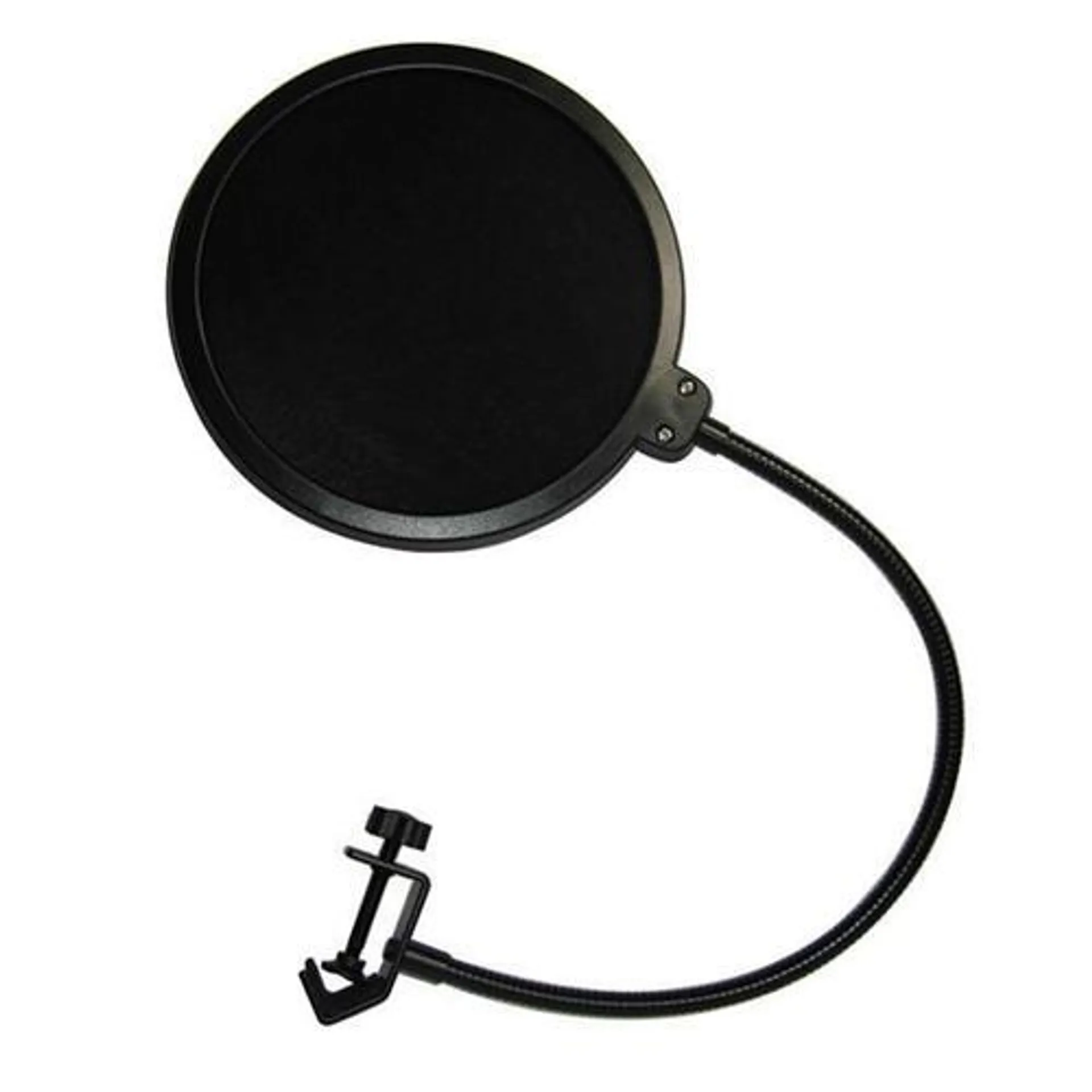 Studio Microphone Dual Layer Pop Filter With Swivel Mounting Bracket - PrimeCables®