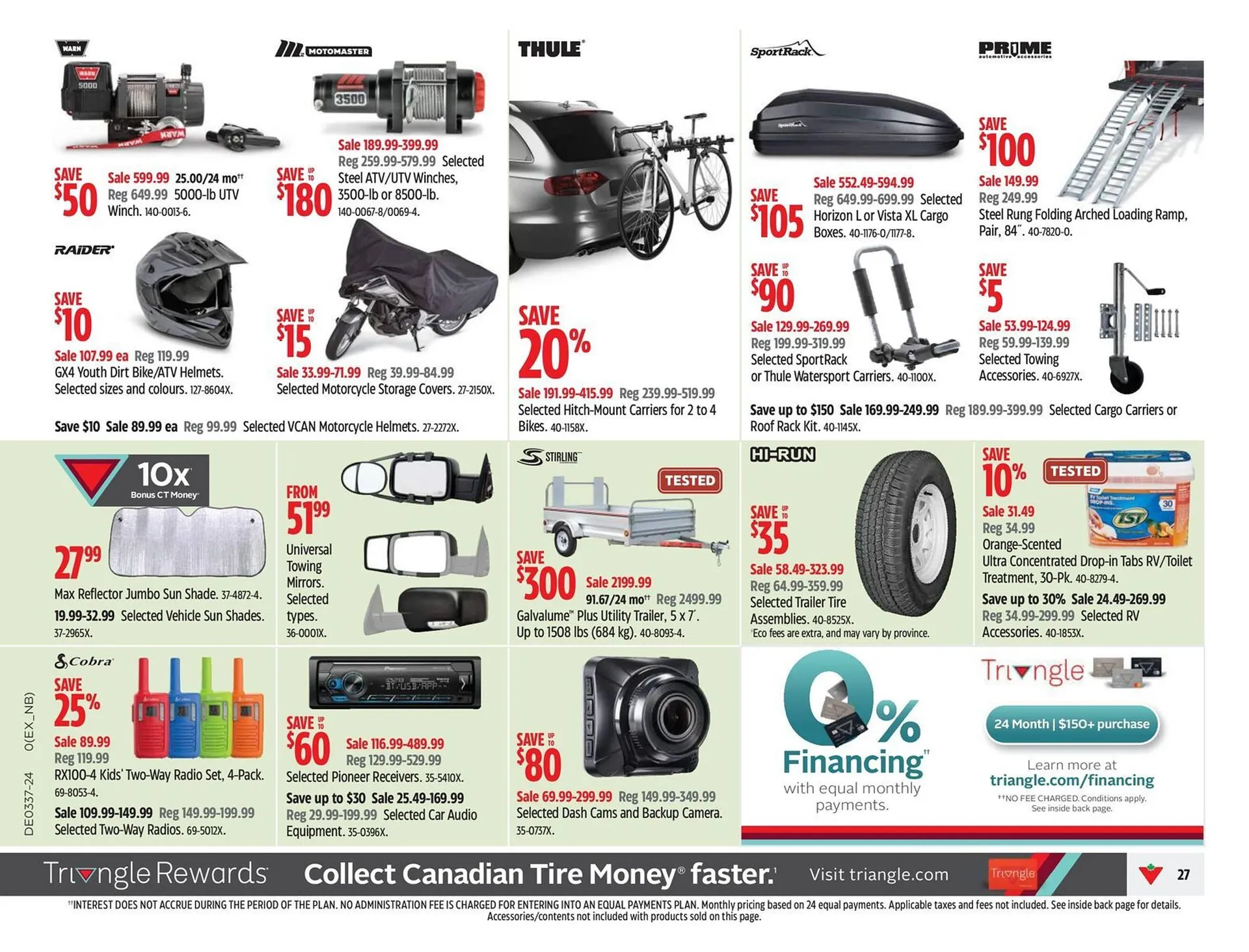 Canadian Tire flyer from September 5 to September 12 2024 - flyer page 27