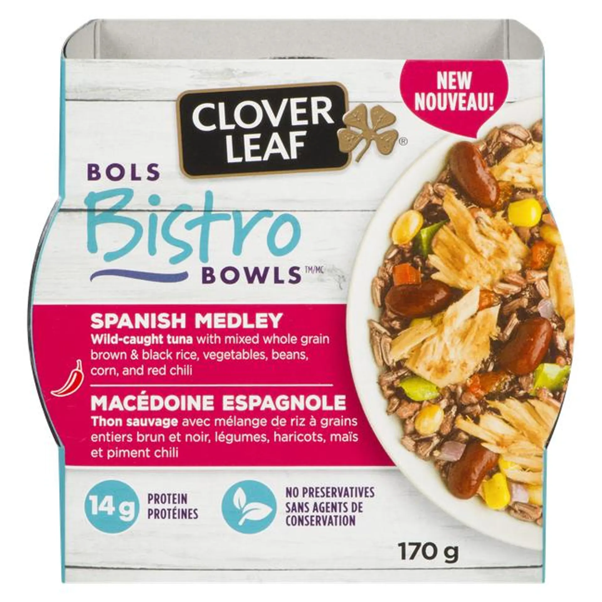 Clover Leaf Bistro Bowls Spanish Medley