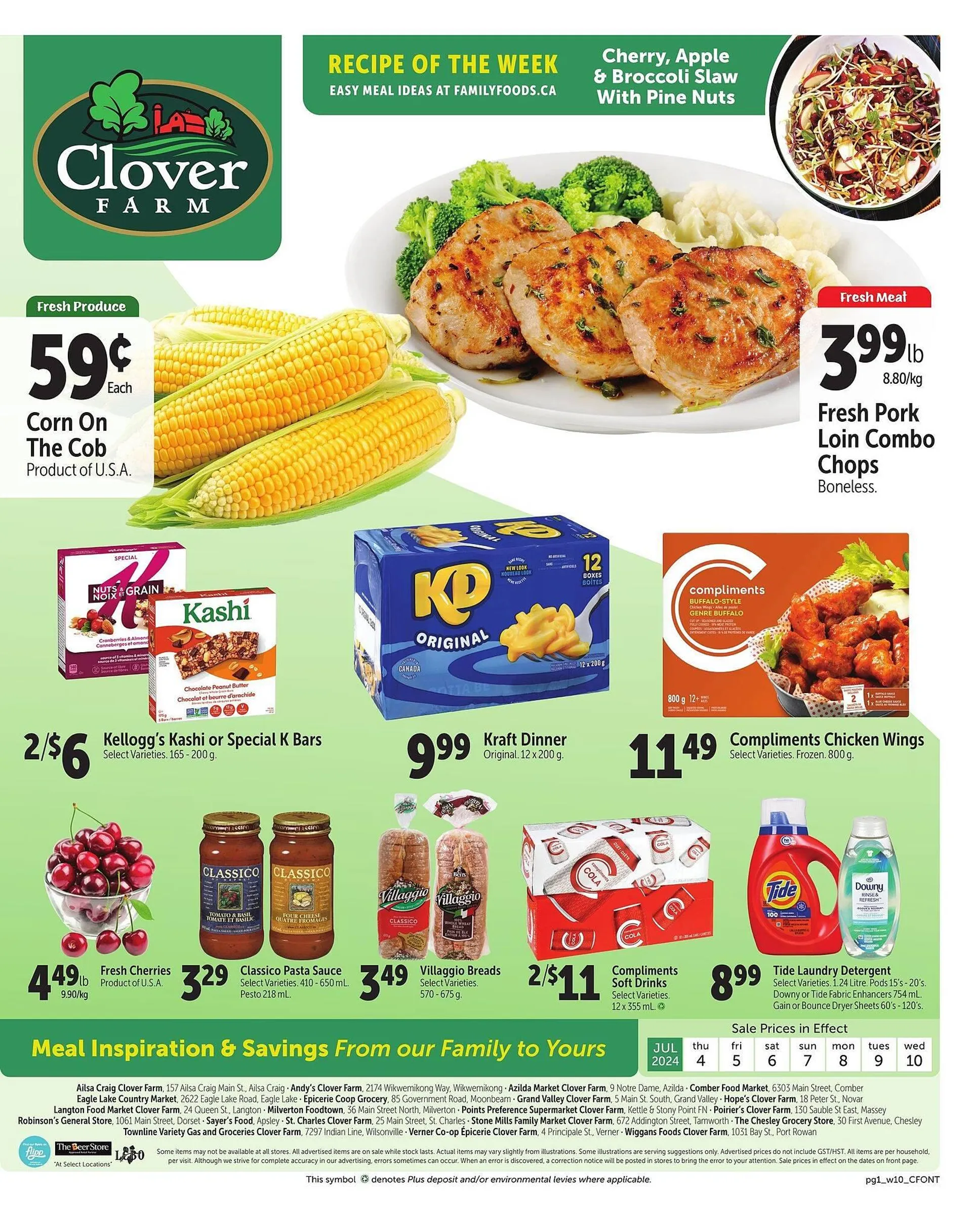 Clover Farm flyer - 1