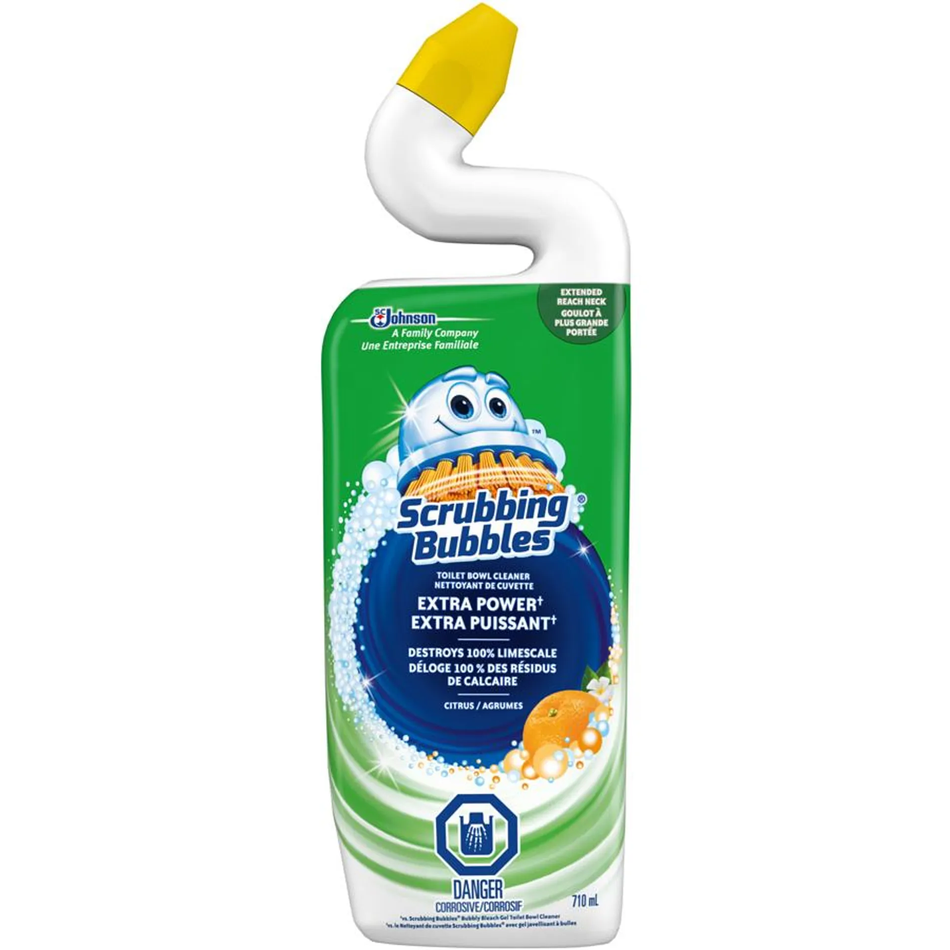 Extra Power Toilet Bowl Cleaner, Citrus Scent