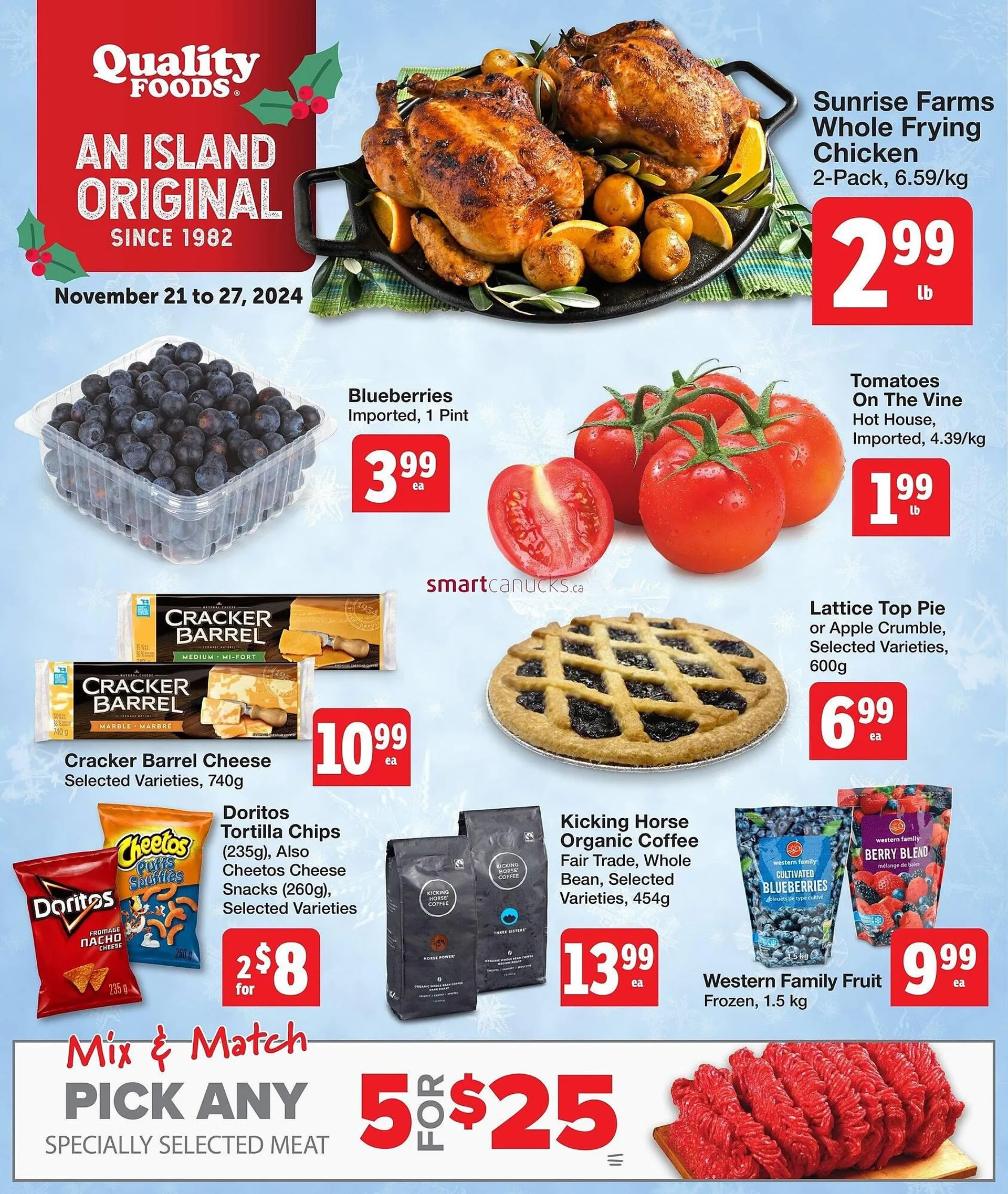 Quality Foods flyer - 1