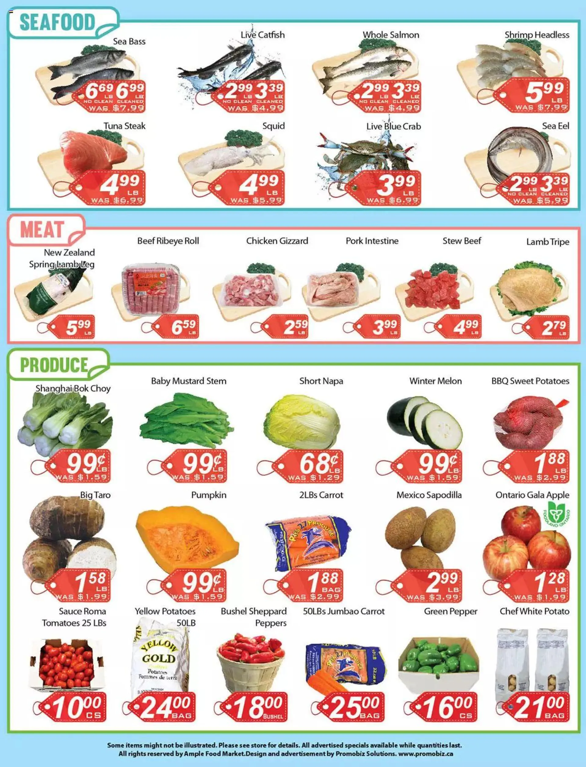 Ample Food Market flyer / circulaire - 1