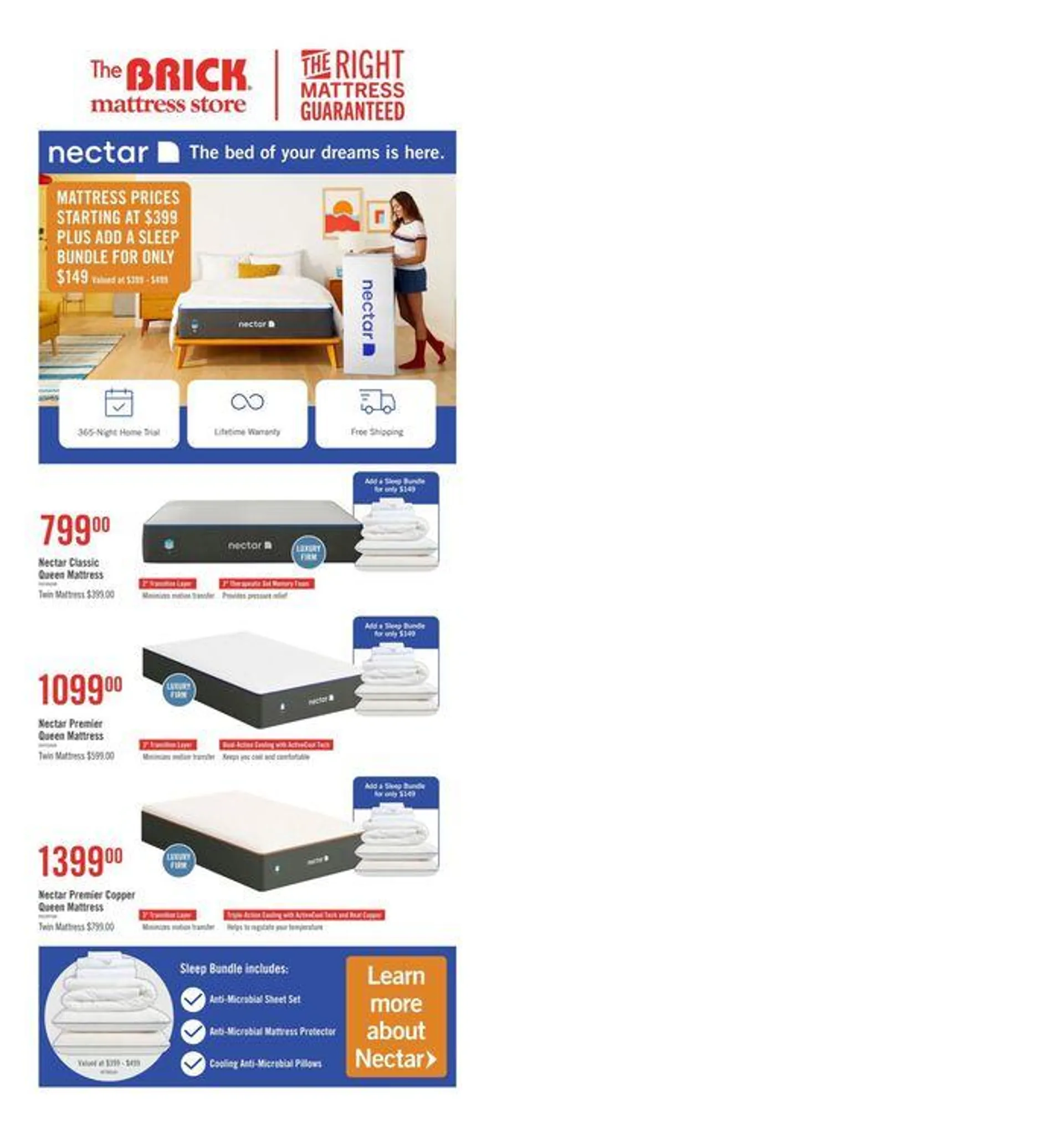 Brick Mattress Store from July 18 to July 31 2024 - flyer page 10