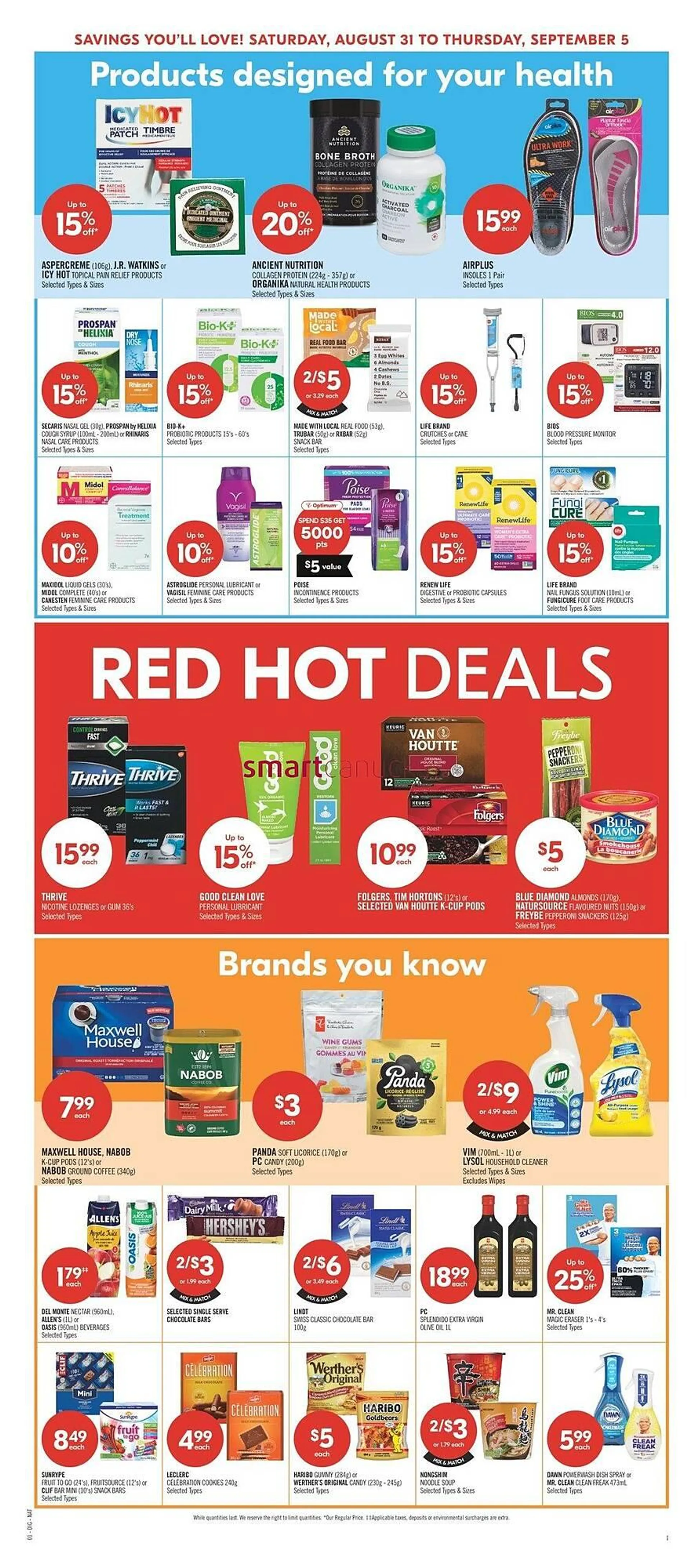 Shoppers Drug Mart flyer from August 30 to September 2 2024 - flyer page 21