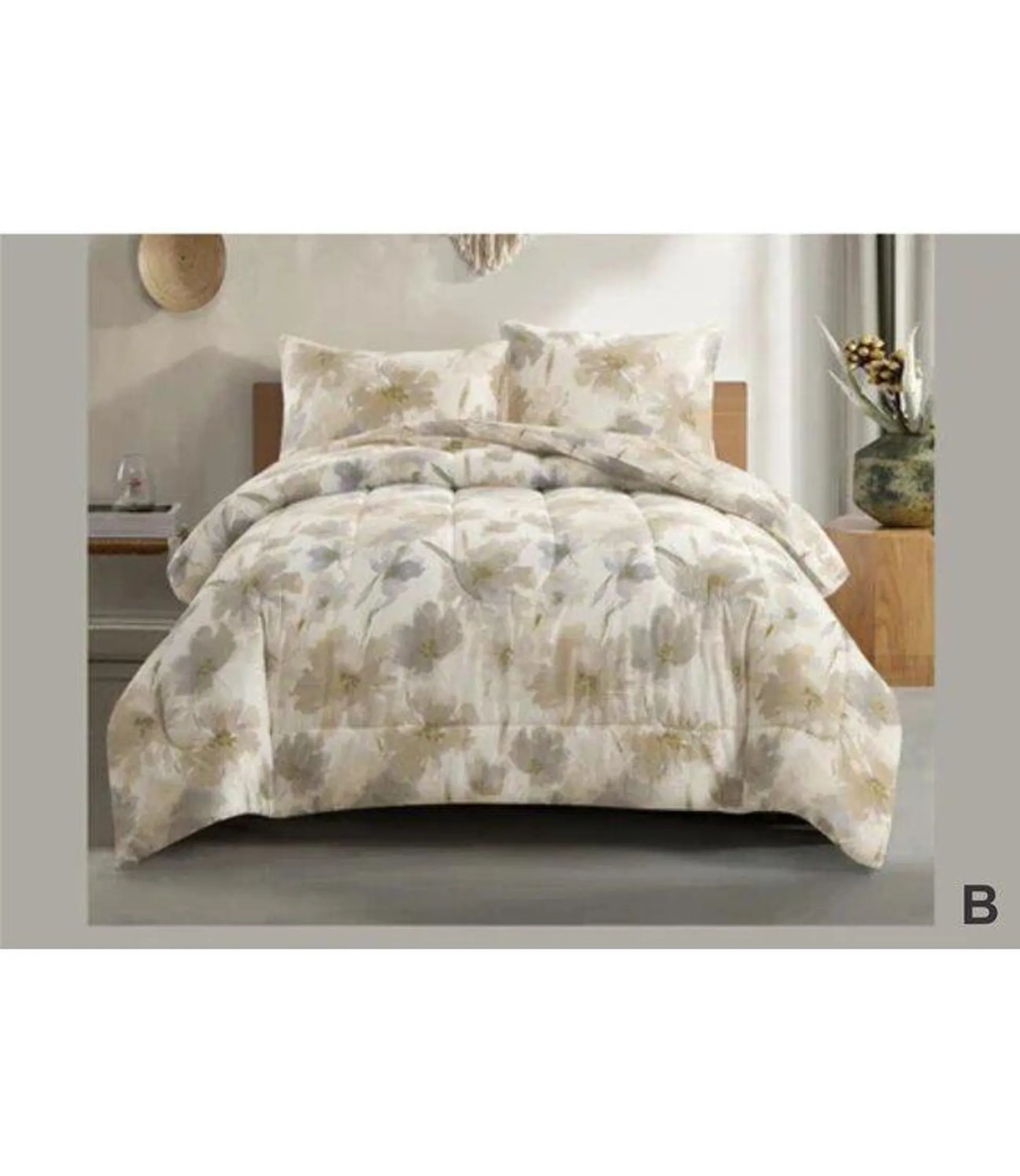 LAUREN TAYLOR 3Pc DANIELLA COLLECTION COMFORTER SET AST