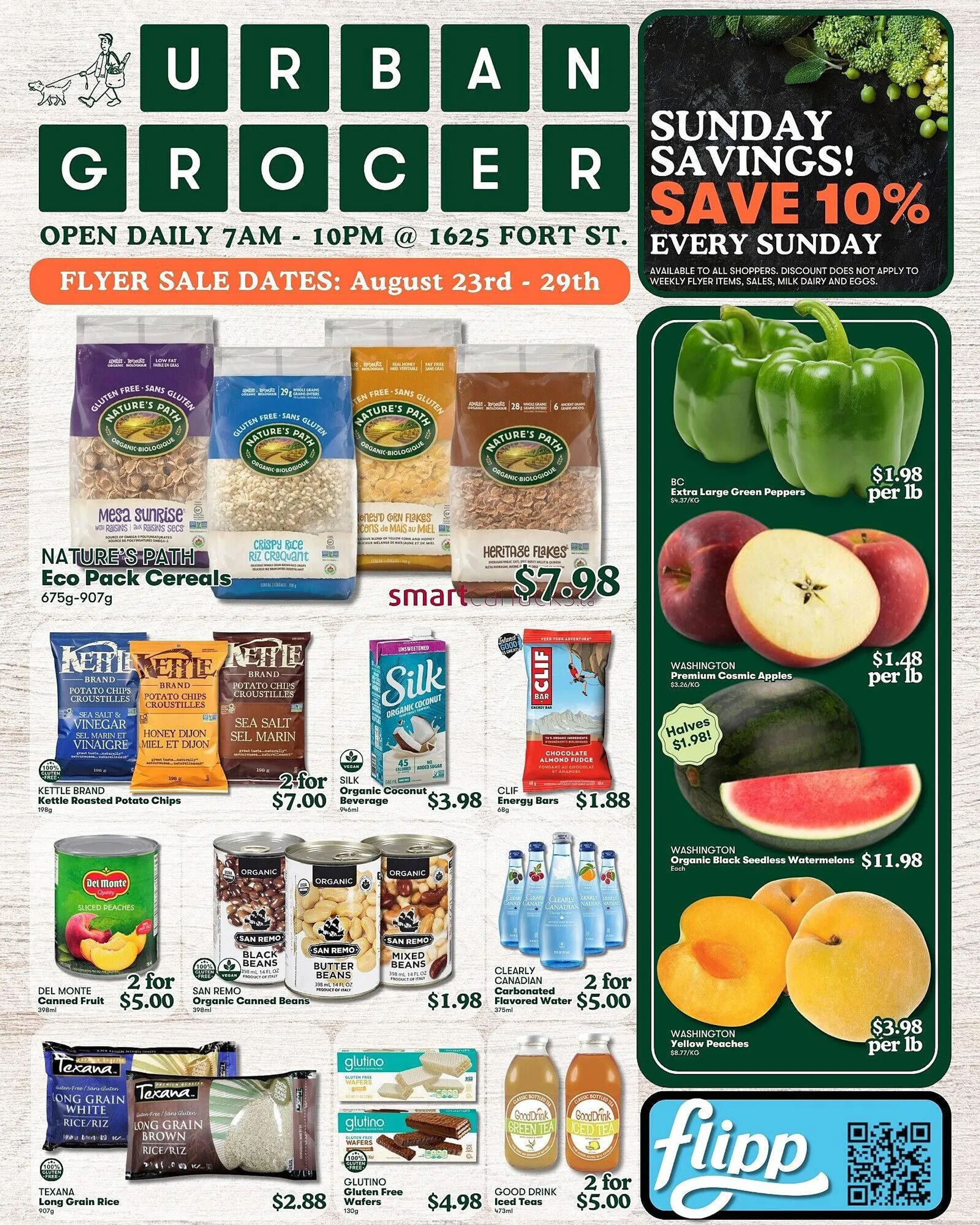 Urban Grocer flyer - 1