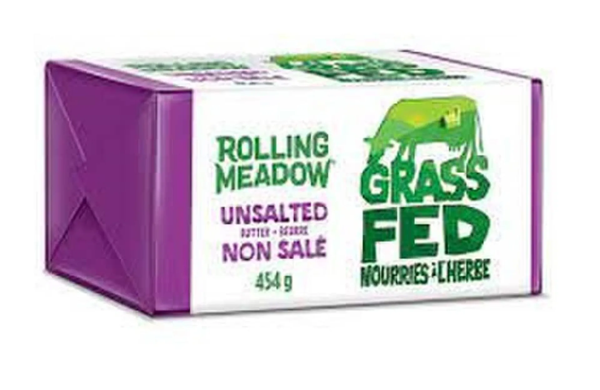 Rolling Meadow Grass Fed Butter Unsalted 454 g