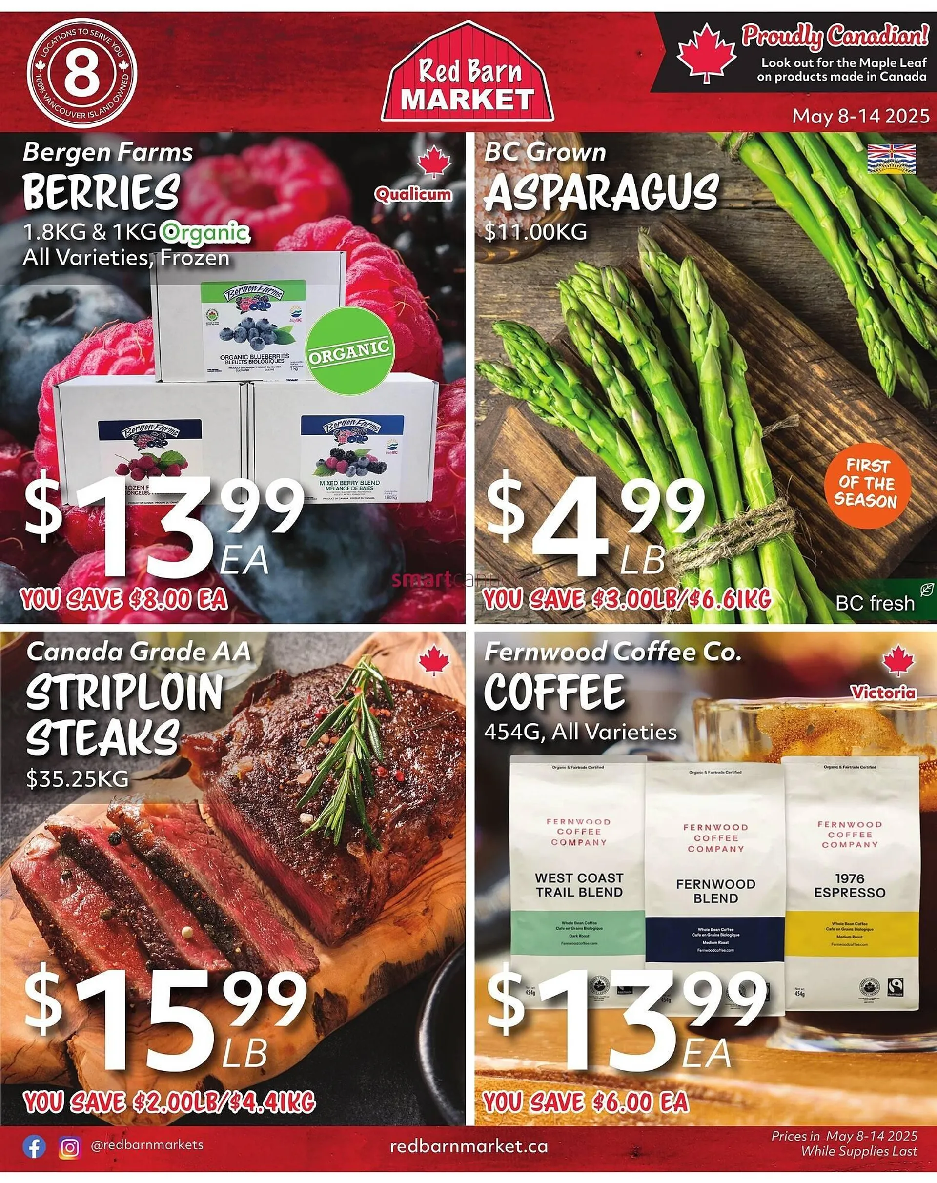 Red Barn Market flyer - 1