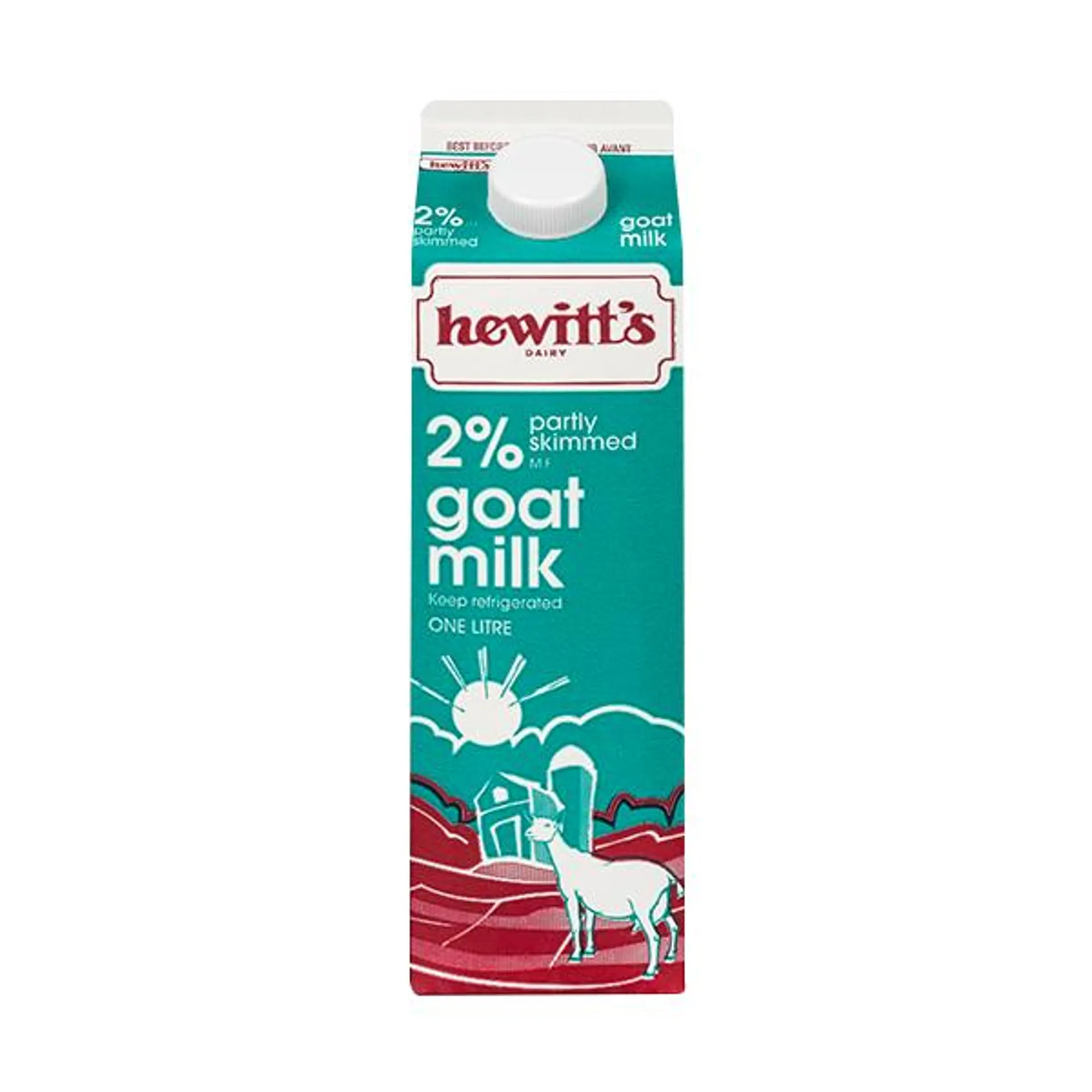 Hewitt's 2% Goat Milk - 1 L