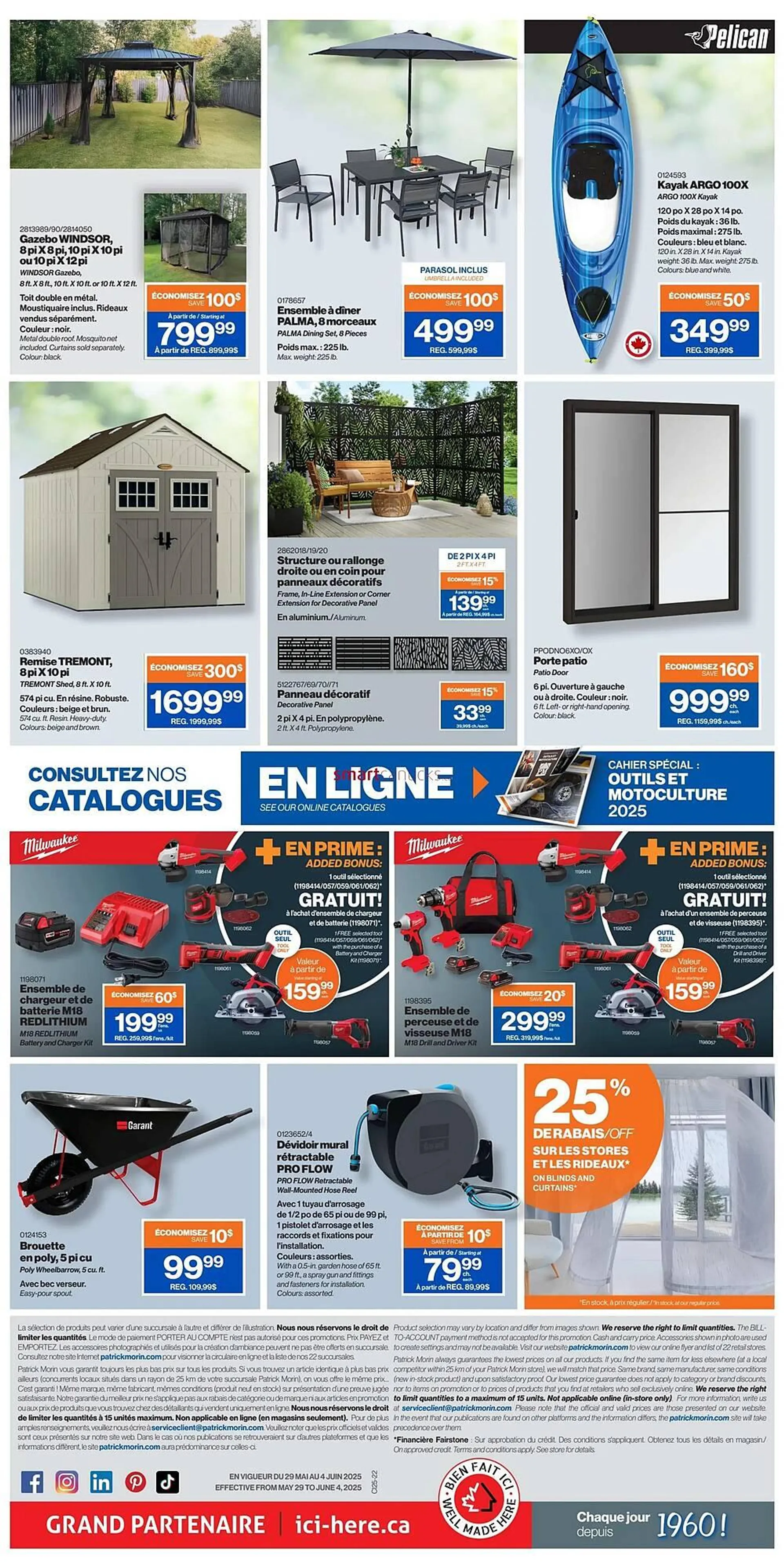 Patrick Morin flyer from May 29 to June 4 2025 - flyer page 2