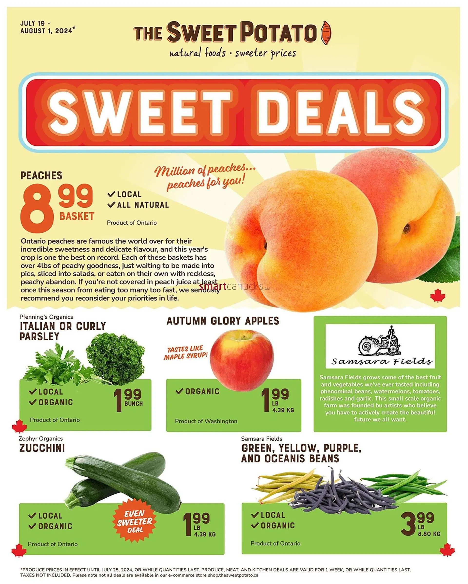 The Sweet Potato flyer - 1