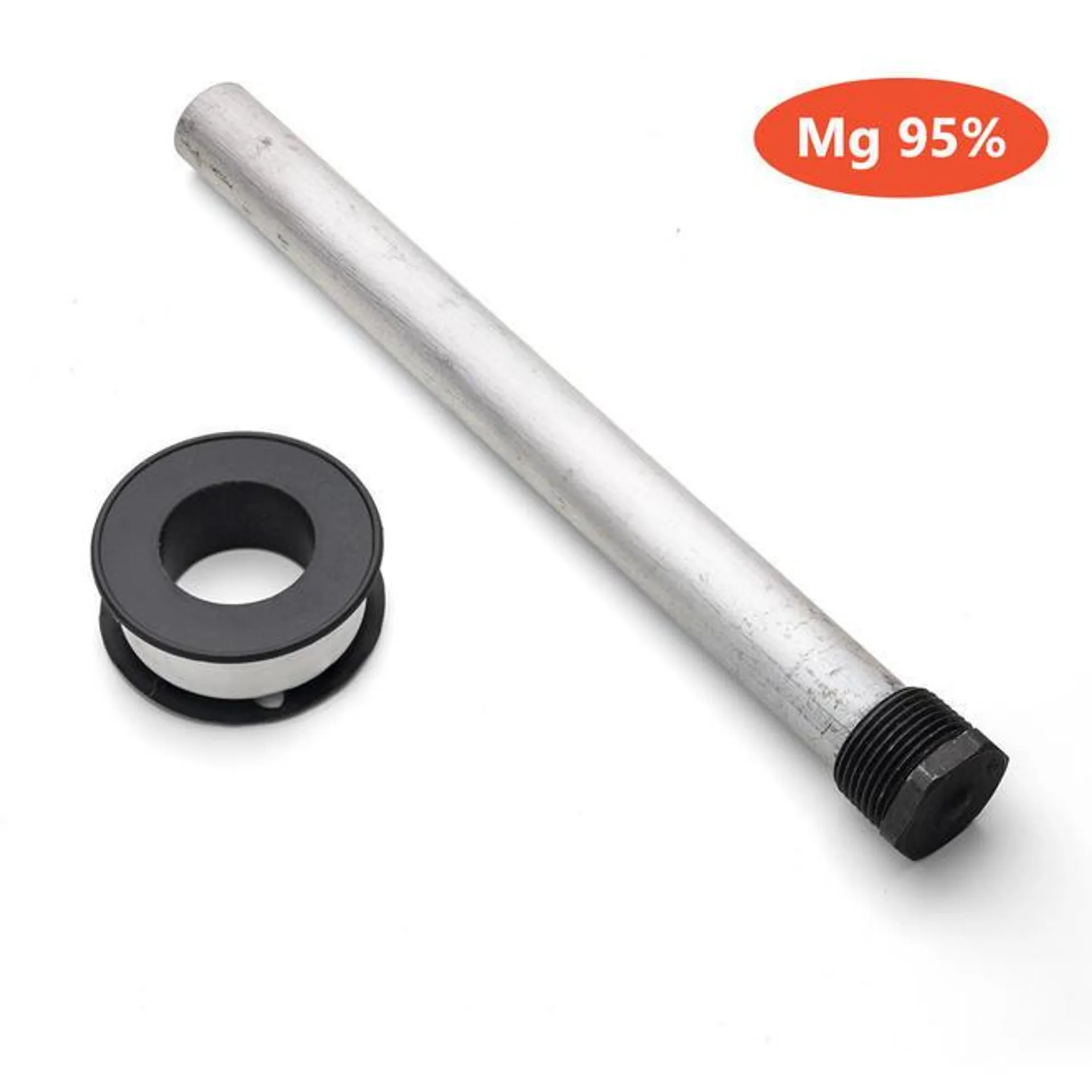 Magnesium Anode Rod with 3/4" Male Pipe Thread for Hot Water Heaters - LIVINGbasics®