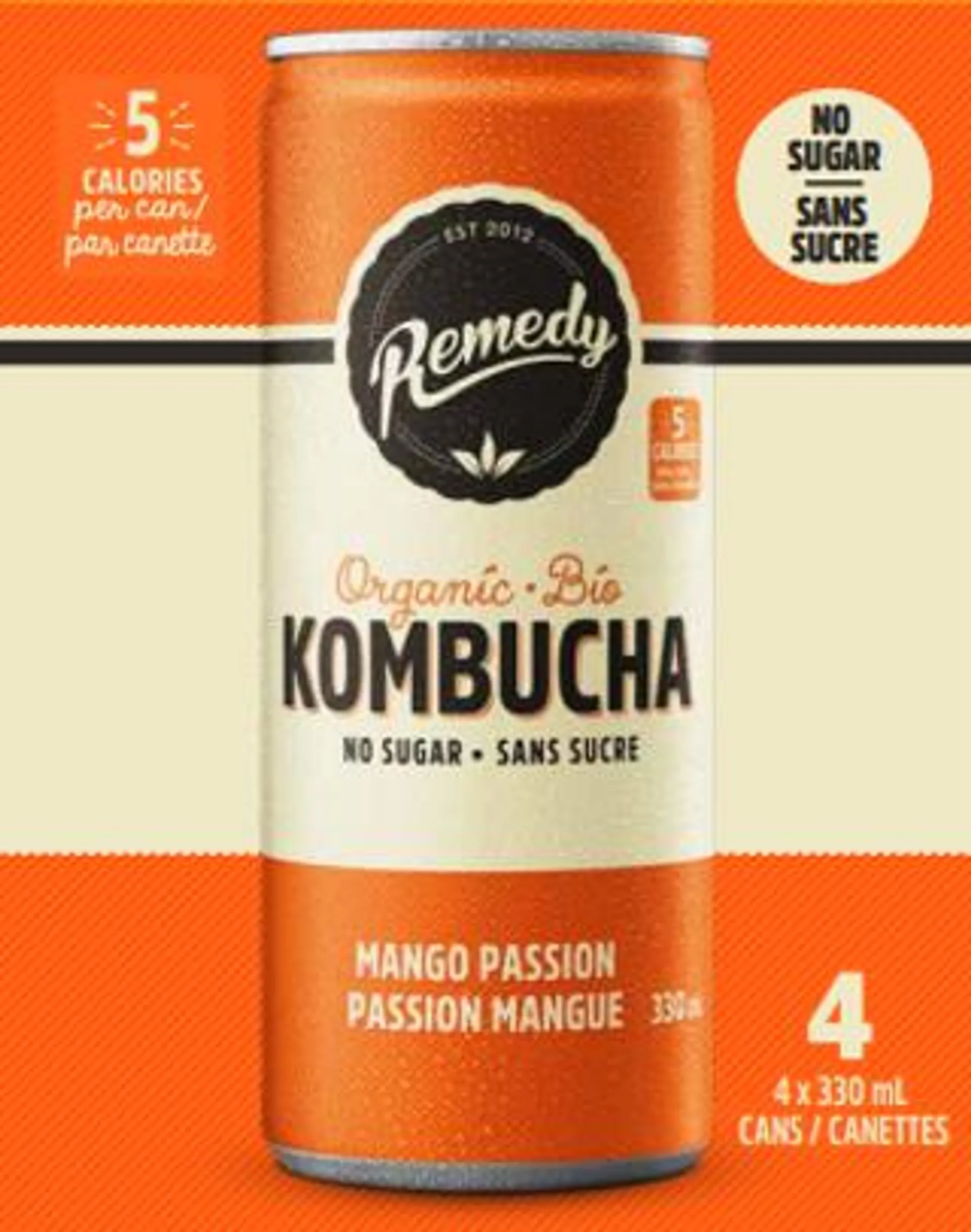 Mango Passion Kombucha