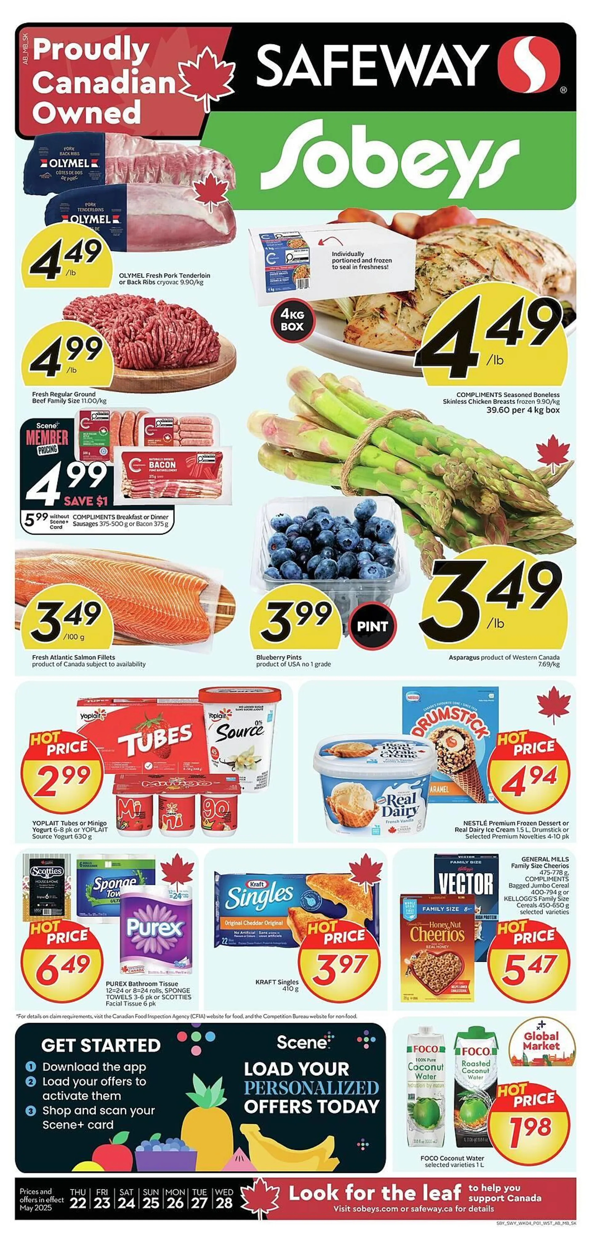 Safeway flyer from May 23 to May 30 2025 - flyer page 1
