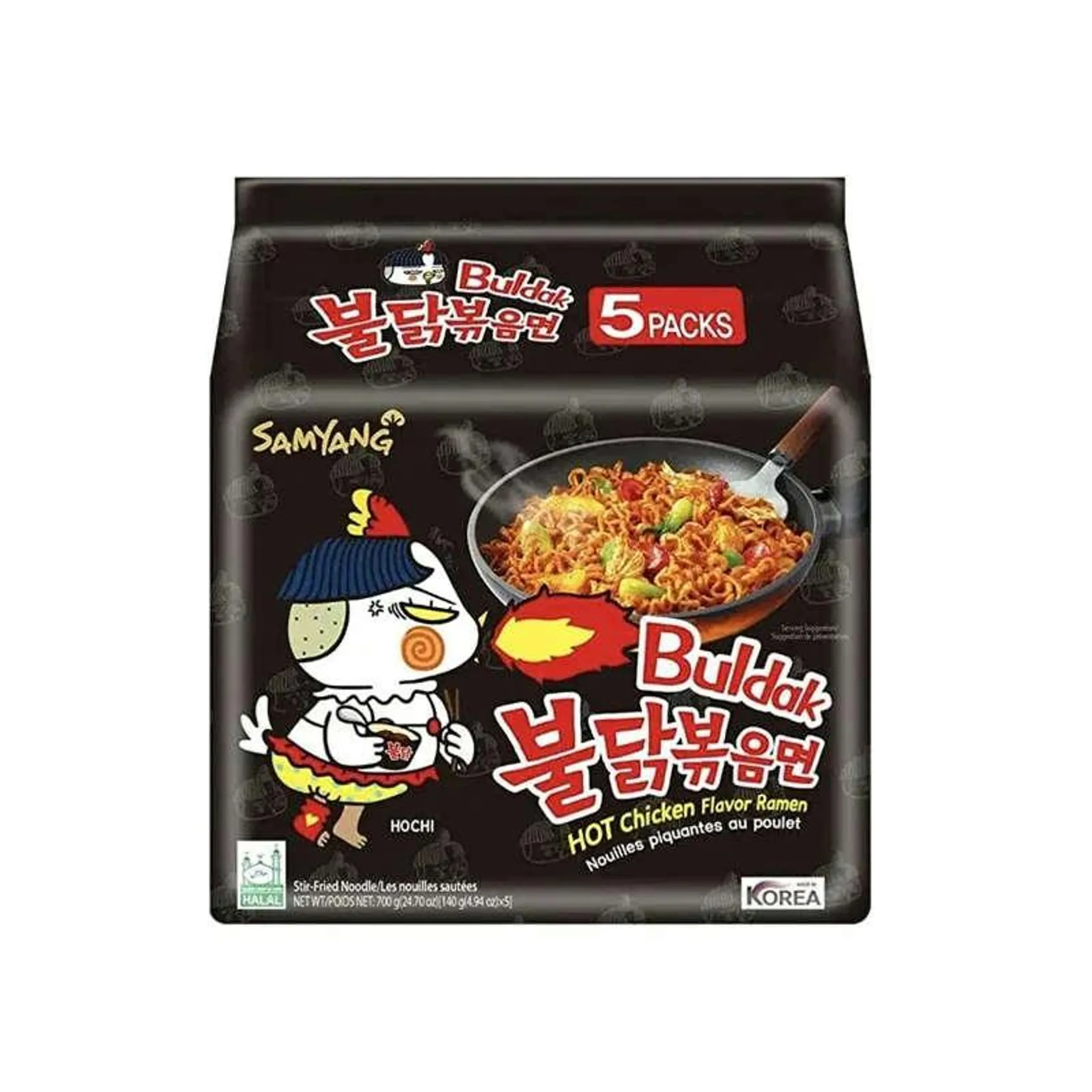 Samyang · Original Buldak Hot Chicken Ramen (5*140g)