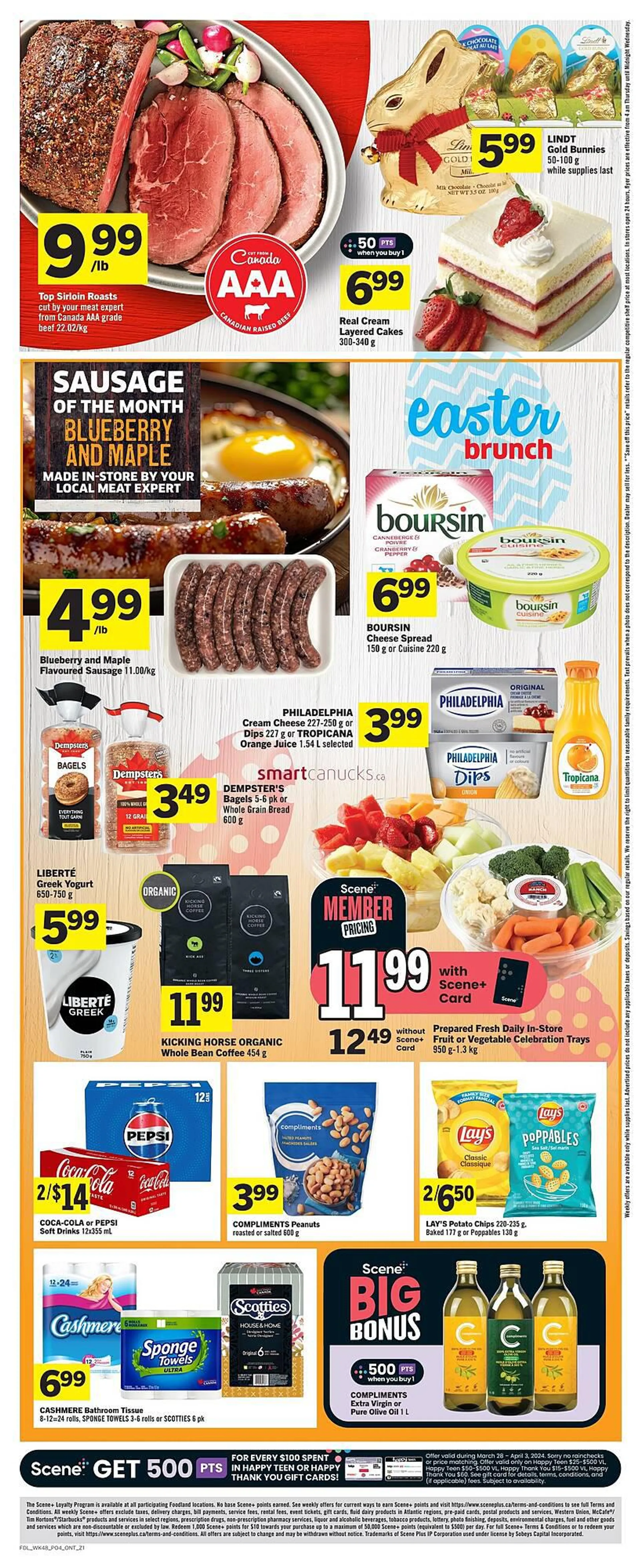 Foodland flyer from March 27 to April 2 2024 - flyer page 2
