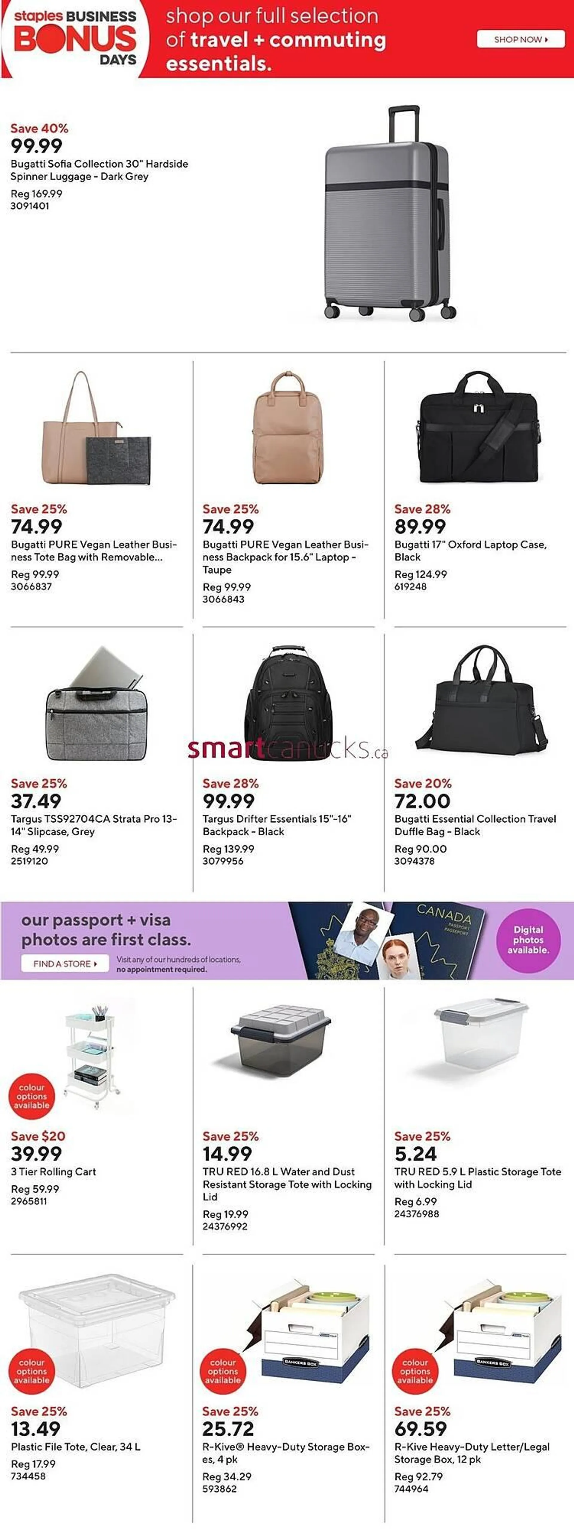 Staples flyer from October 18 to November 7 2024 - flyer page 21