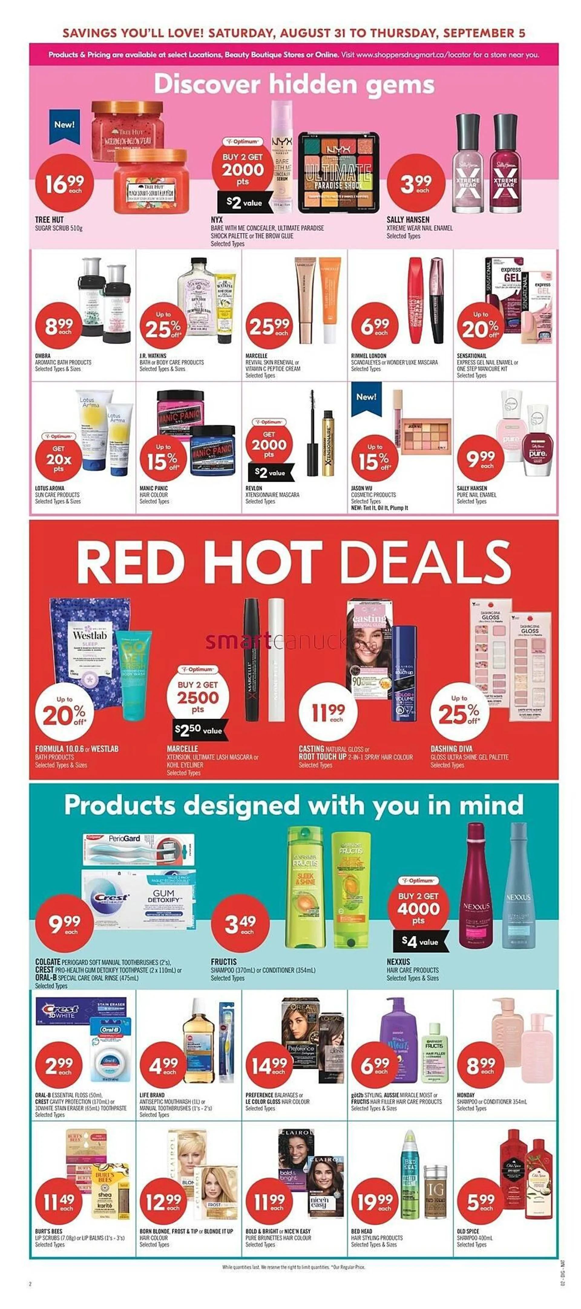 Shoppers Drug Mart flyer from August 30 to September 2 2024 - flyer page 22