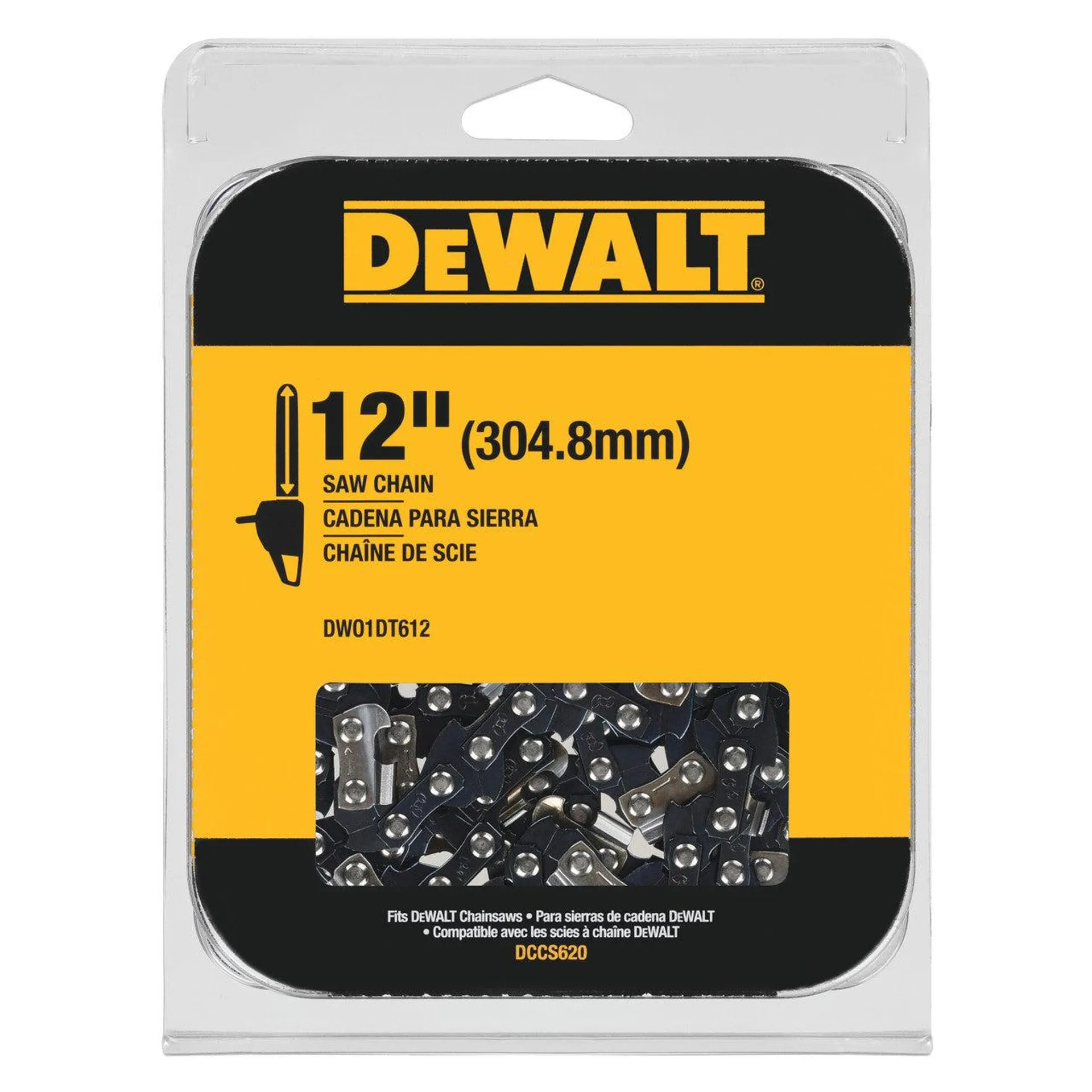 CHAINSAW REPLACEMENT CHAIN 12IN. DEWALT