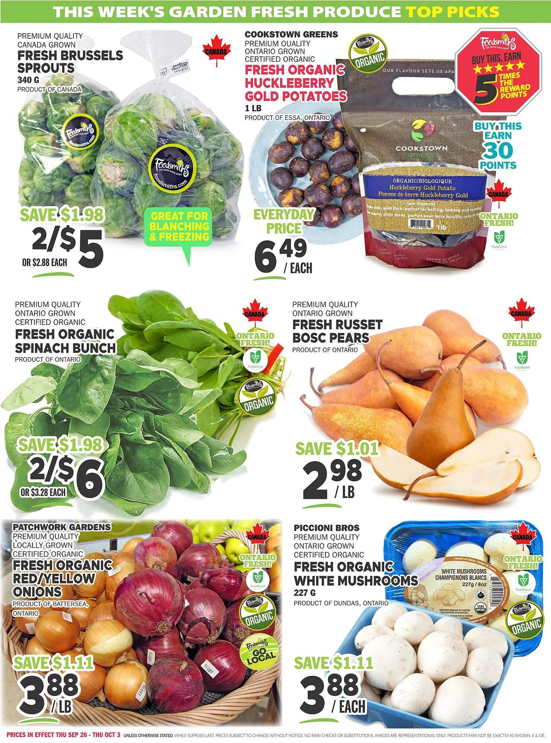 Foodsmiths flyer from September 26 to October 2 2024 - flyer page 3