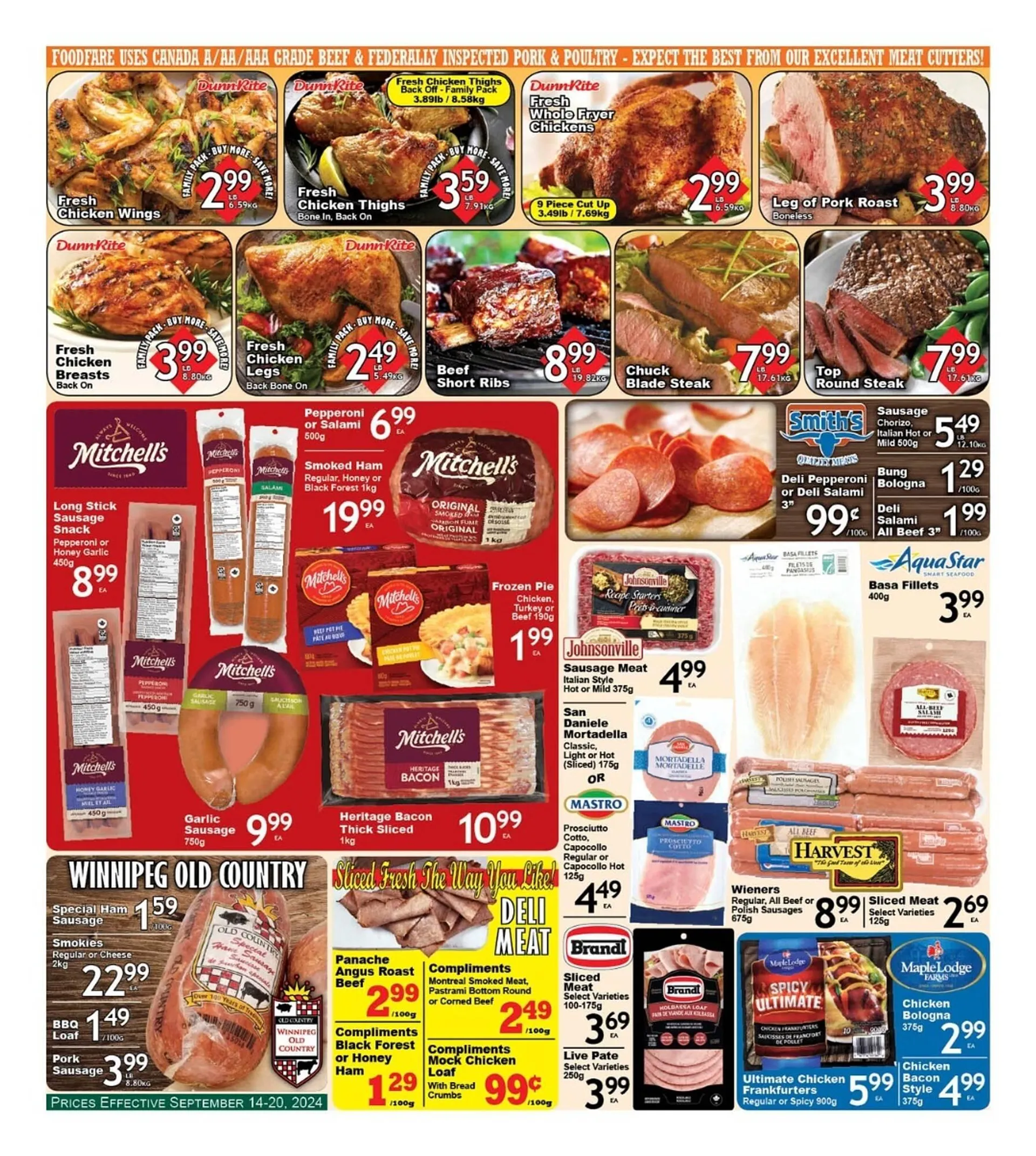 Food Fare flyer from September 13 to September 19 2024 - flyer page 4