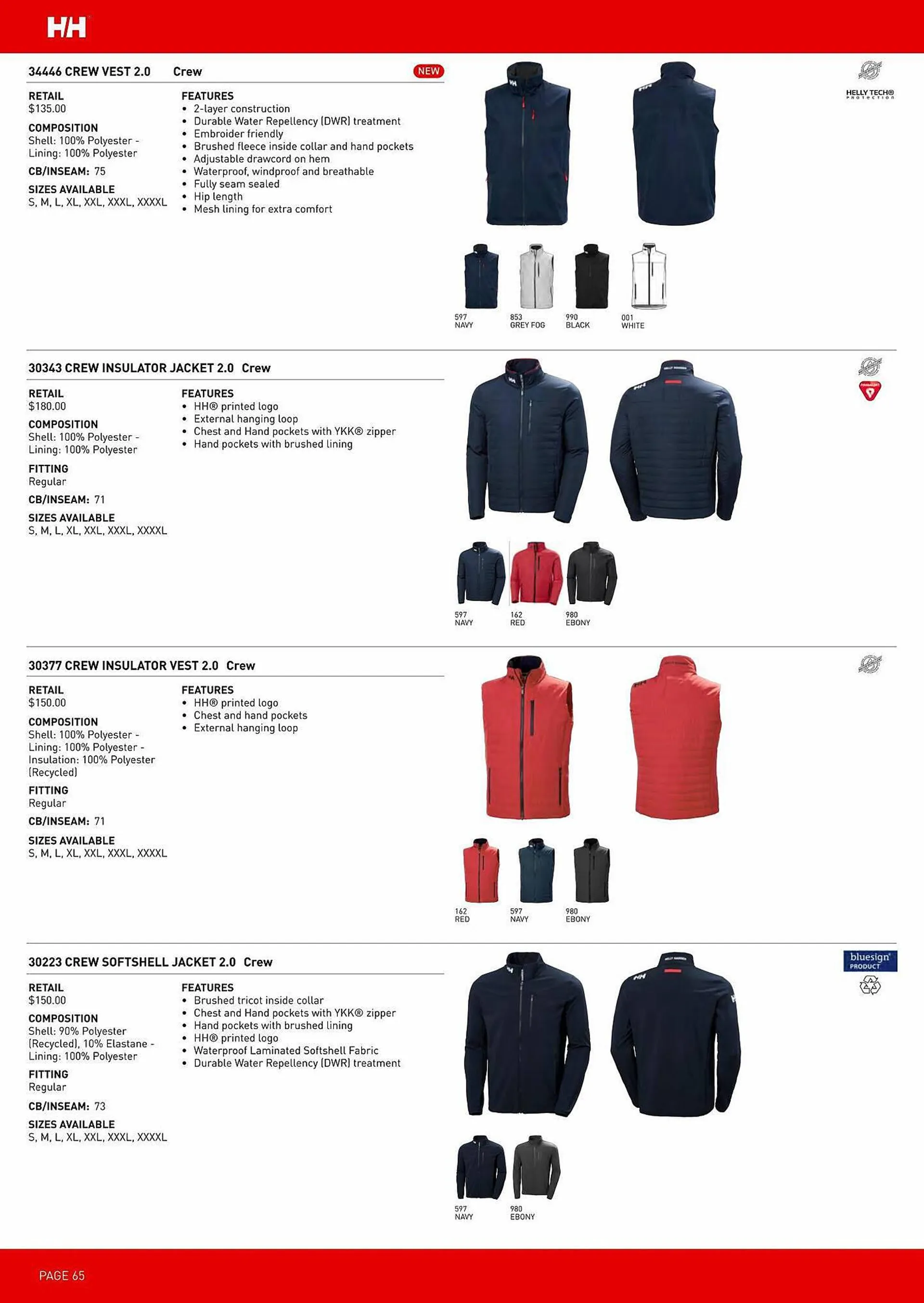 Helly Hansen flyer from July 20 to December 31 2024 - flyer page 66